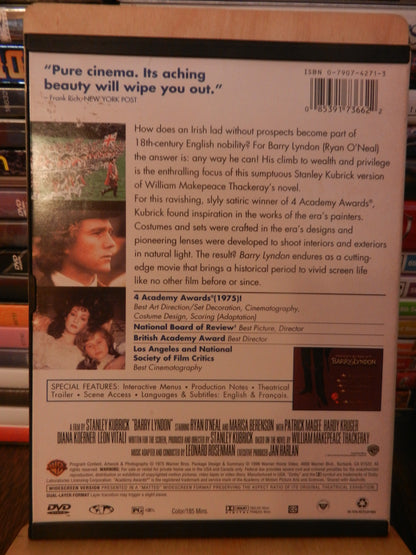 Barry Lyndon DVD