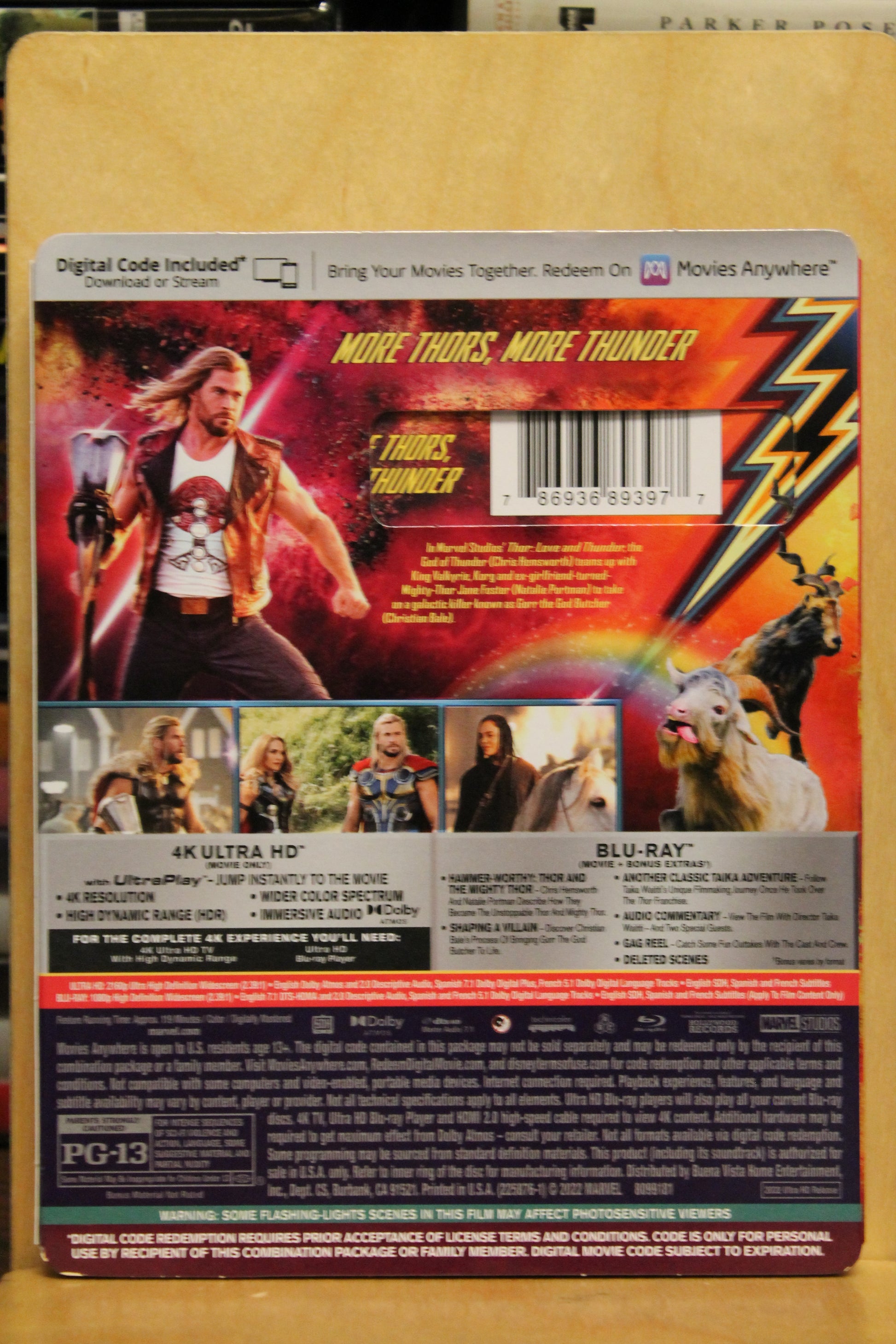 Thor: Love and Thunder 4K UHD