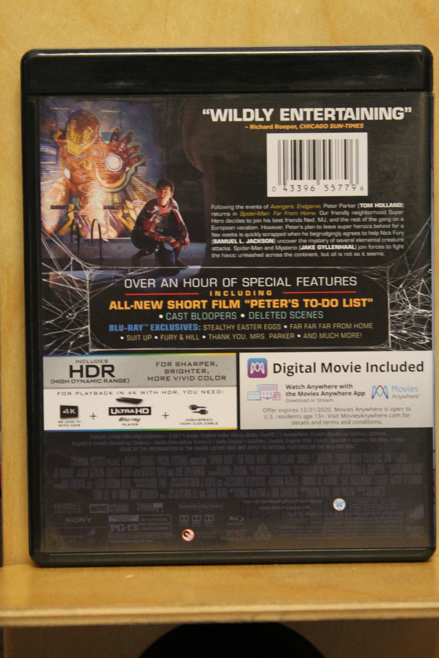 Spider-Man: Far From Home 4K UHD