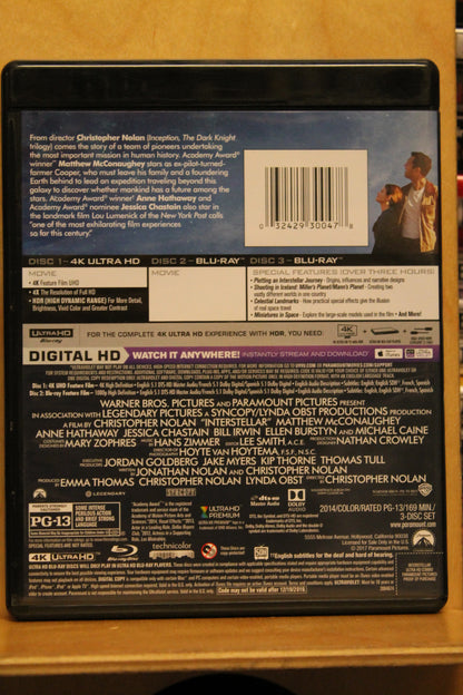 Interstellar 4K UHD