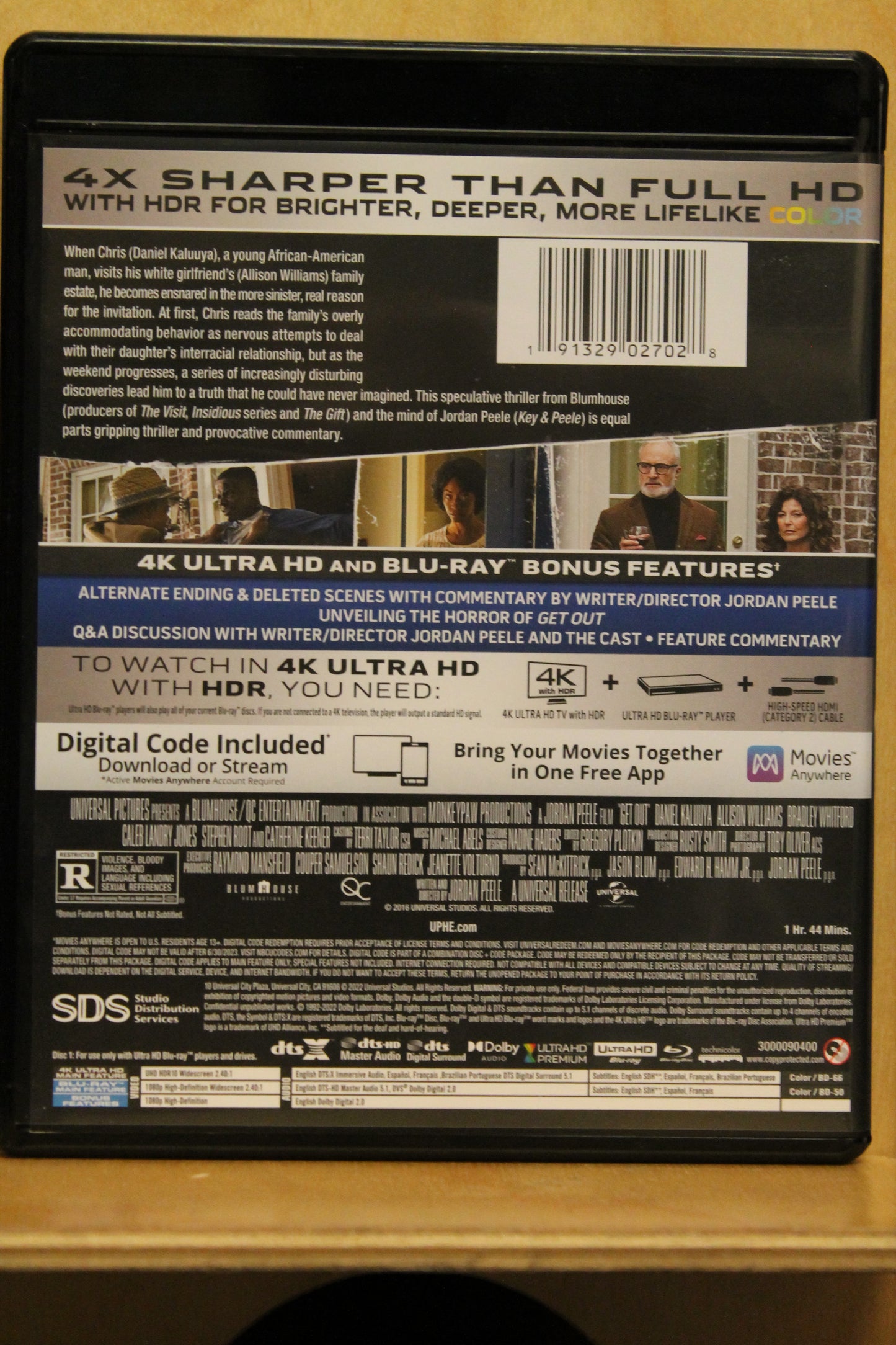 Get Out 4K UHD