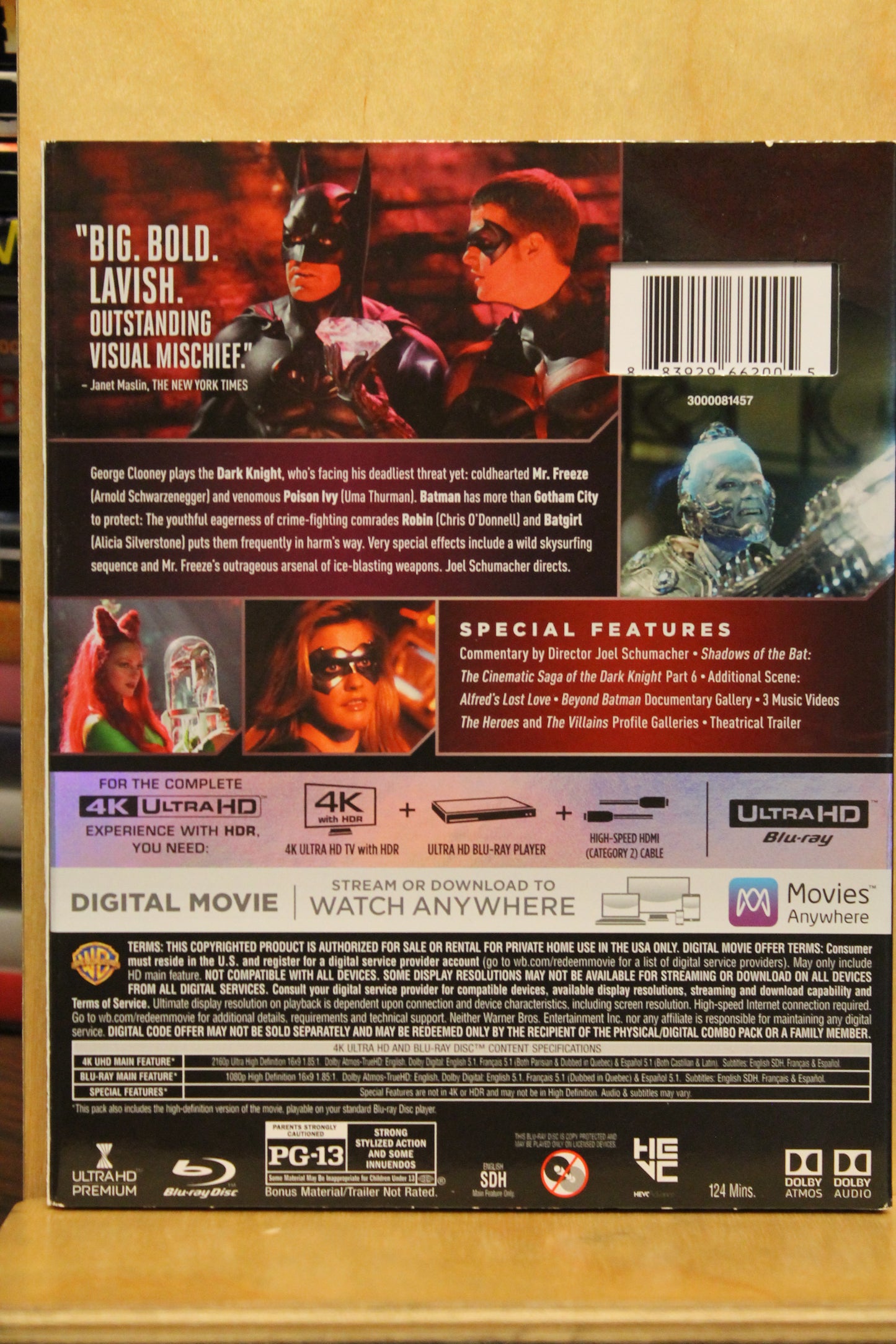 Batman & Robin 4K UHD