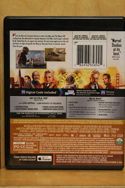 Ant-Man and the Wasp 4K UHD