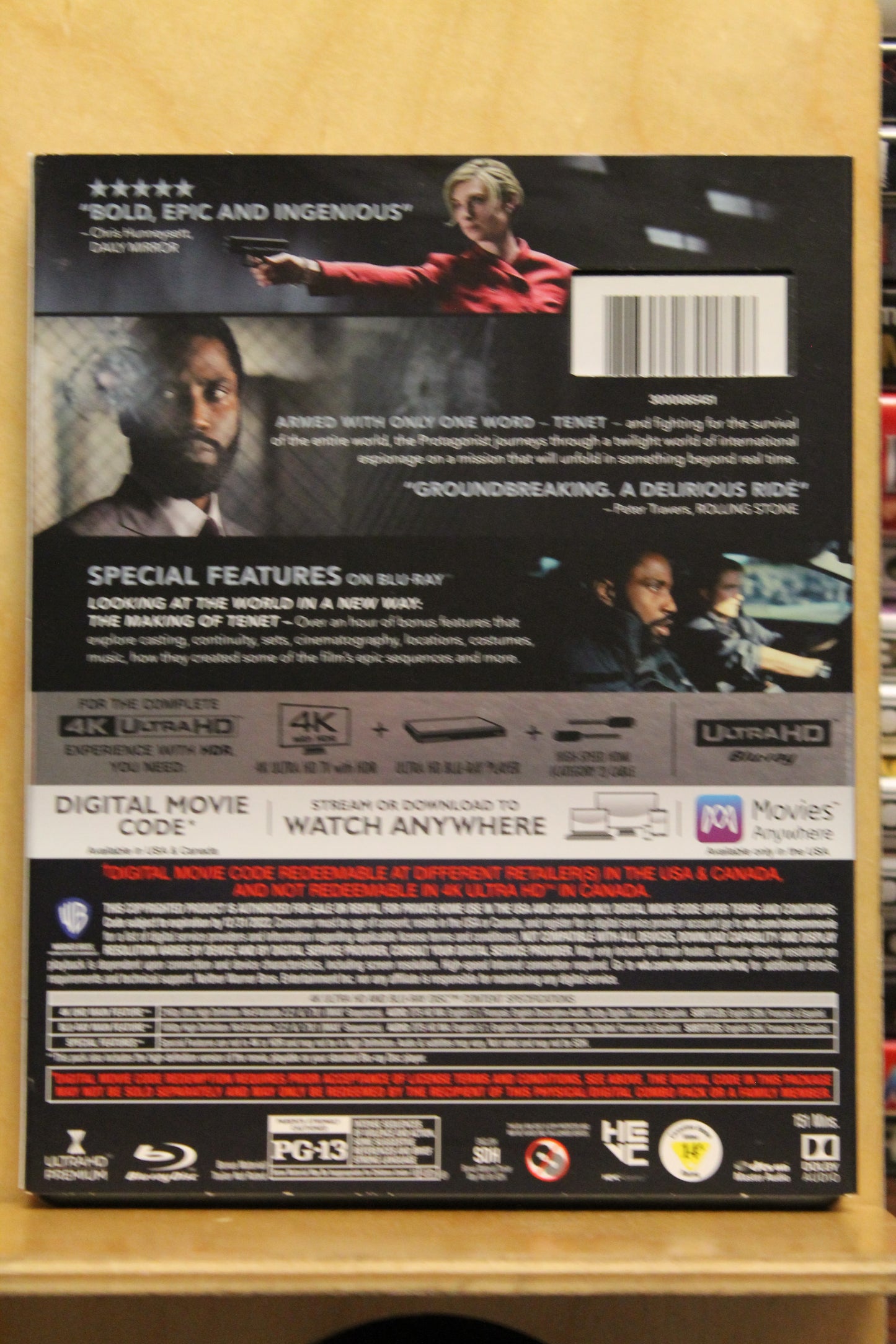 Tenet 4K UHD