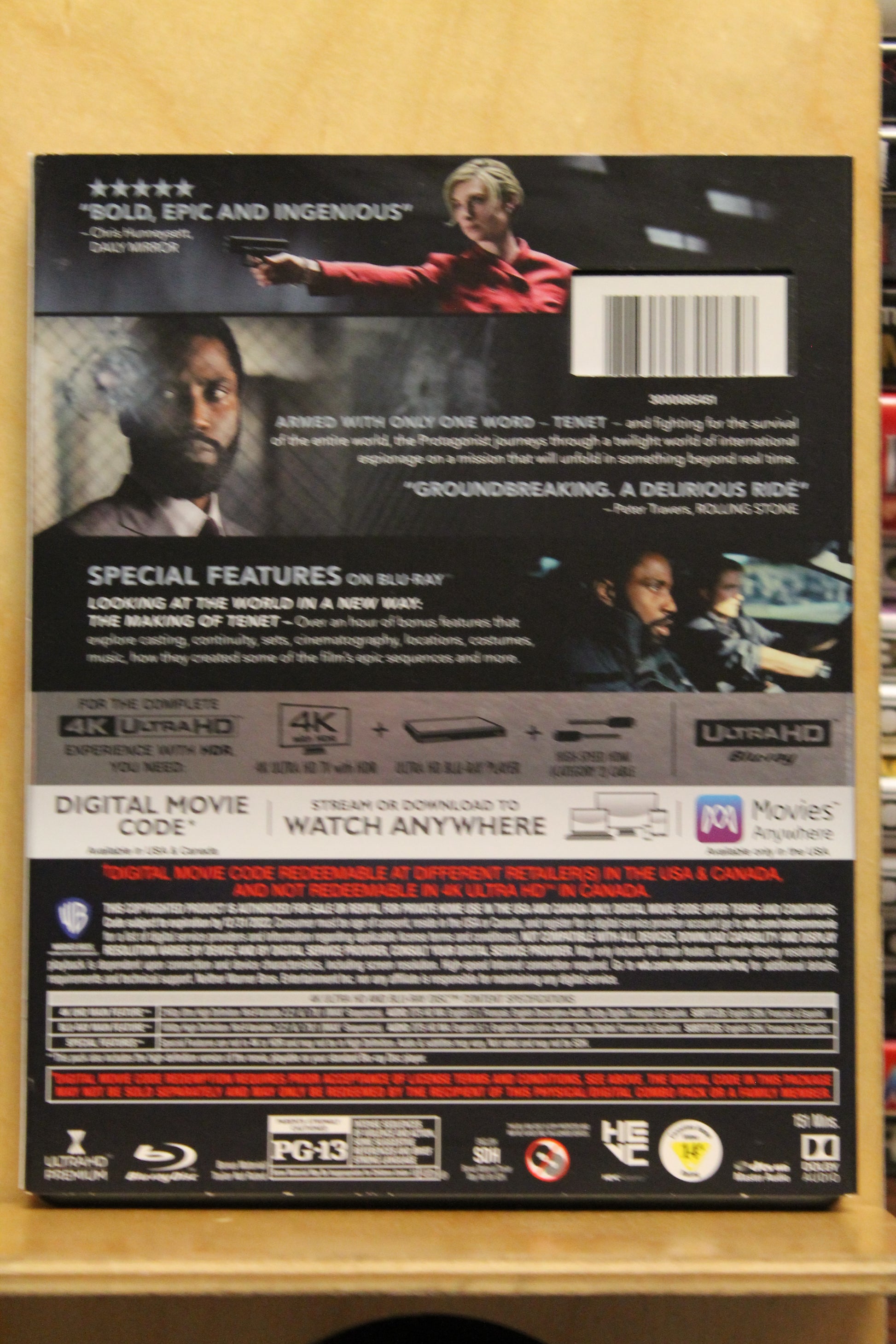 Tenet 4K UHD