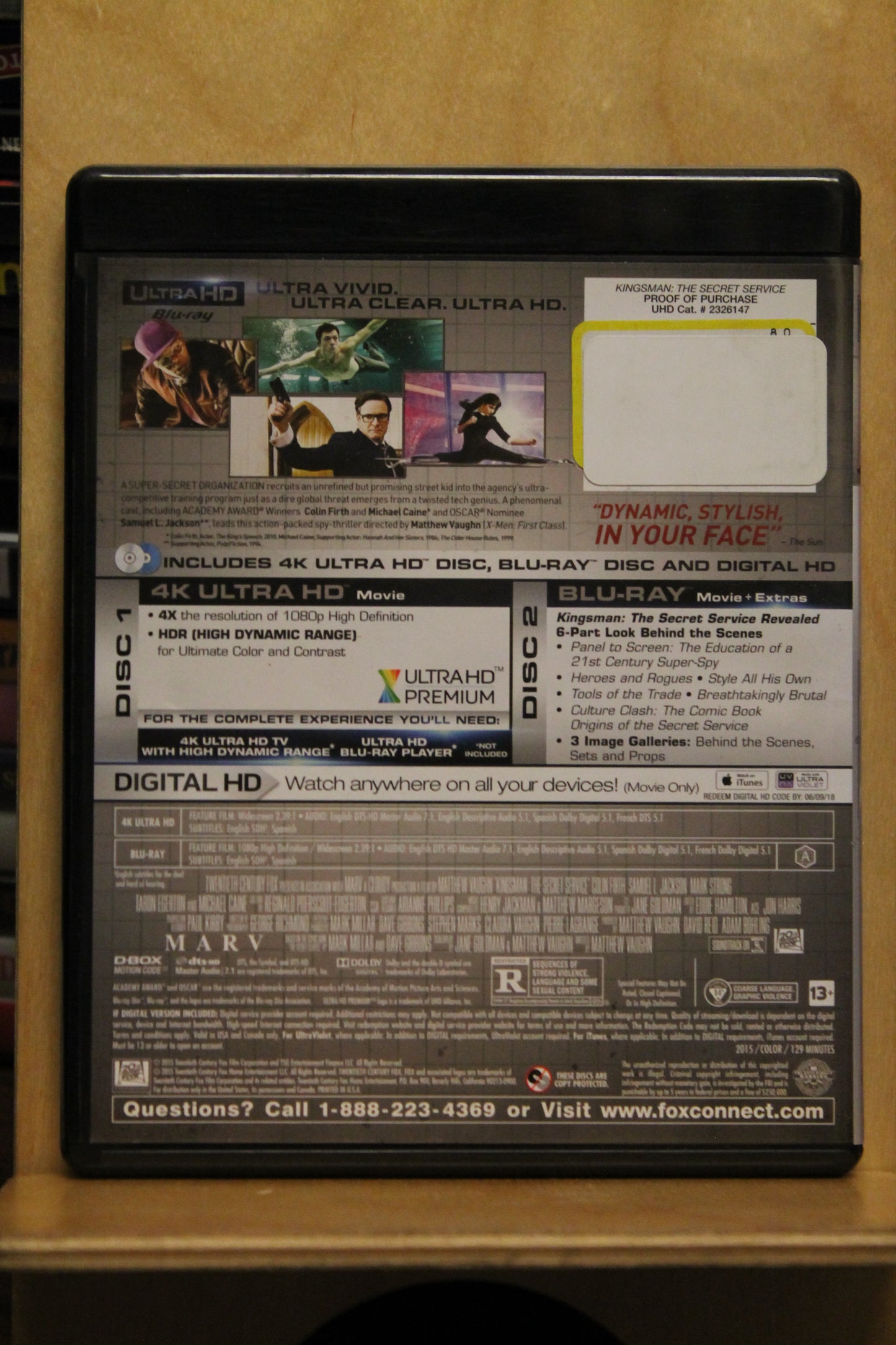 Kingsman: The Secret Service 4K UHD