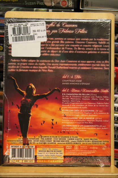 Fellini's Casanova DVD