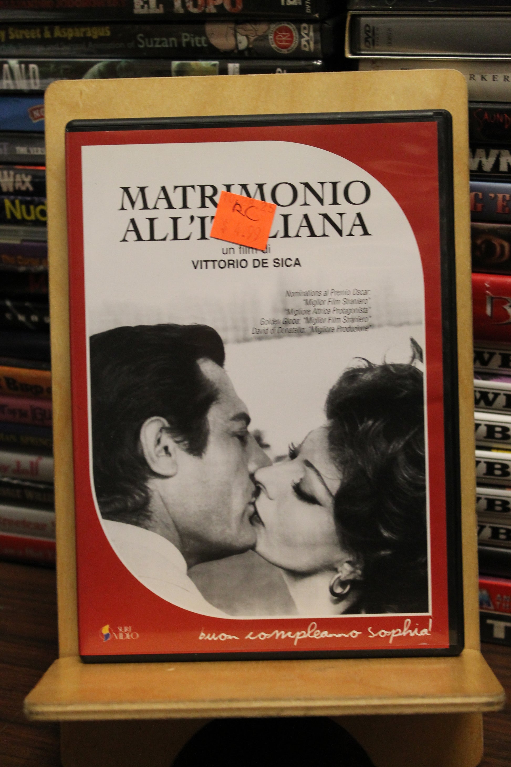 Marriage Italian Style DVD