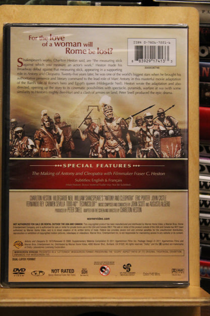 Antony and Cleopatra DVD
