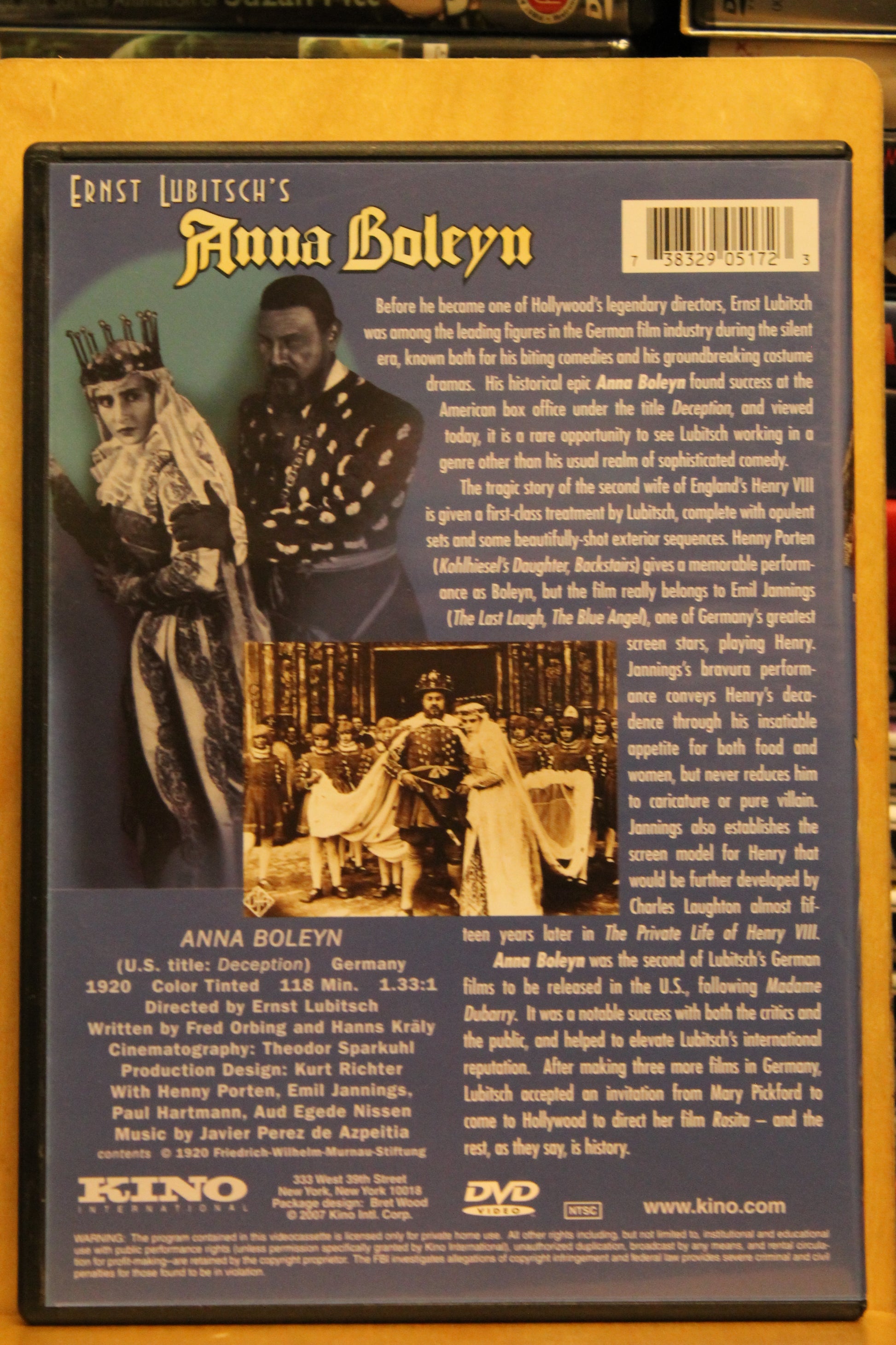 Anna Boleyn DVD