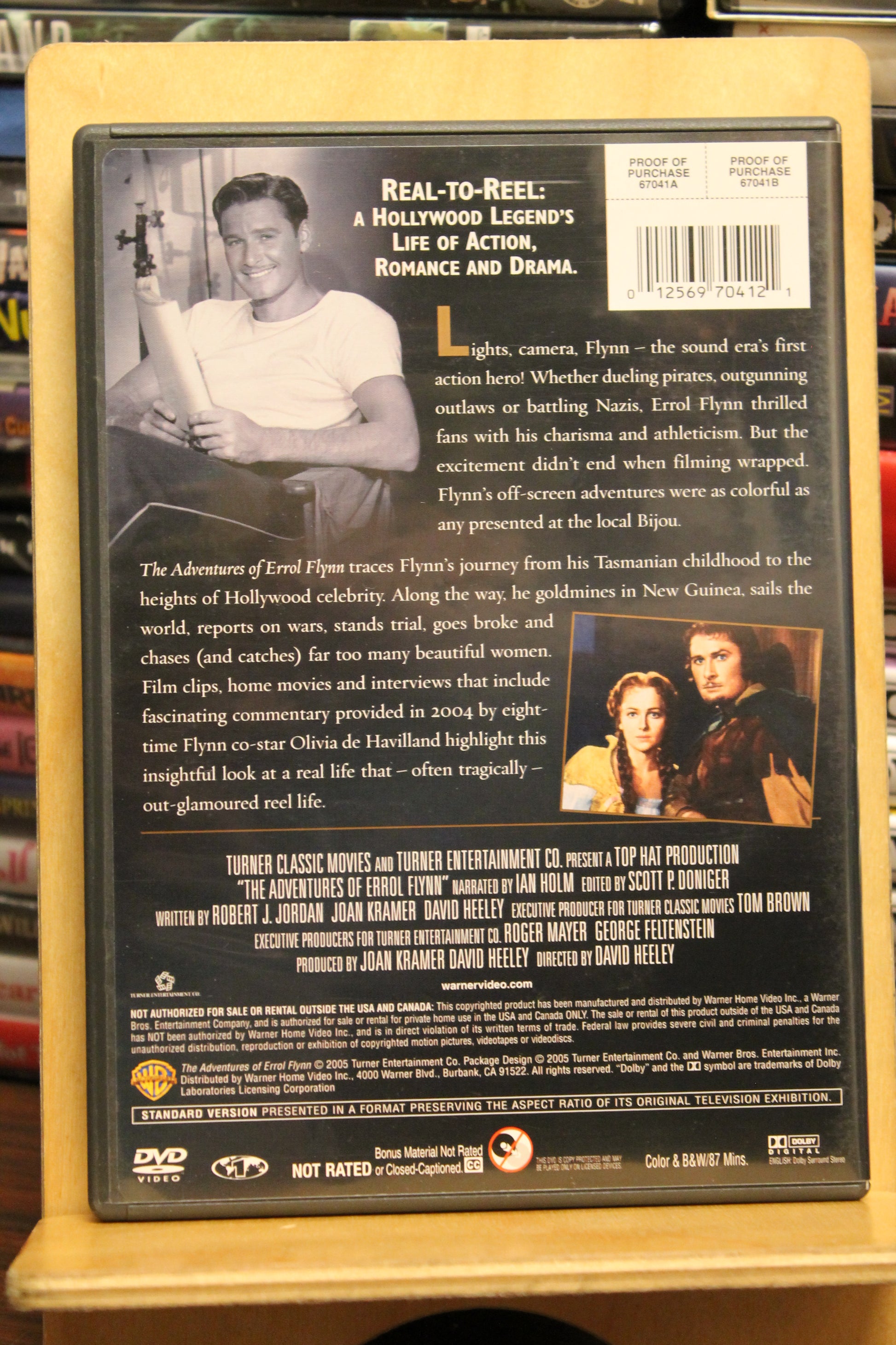 The Adventures of Errol Flynn DVD