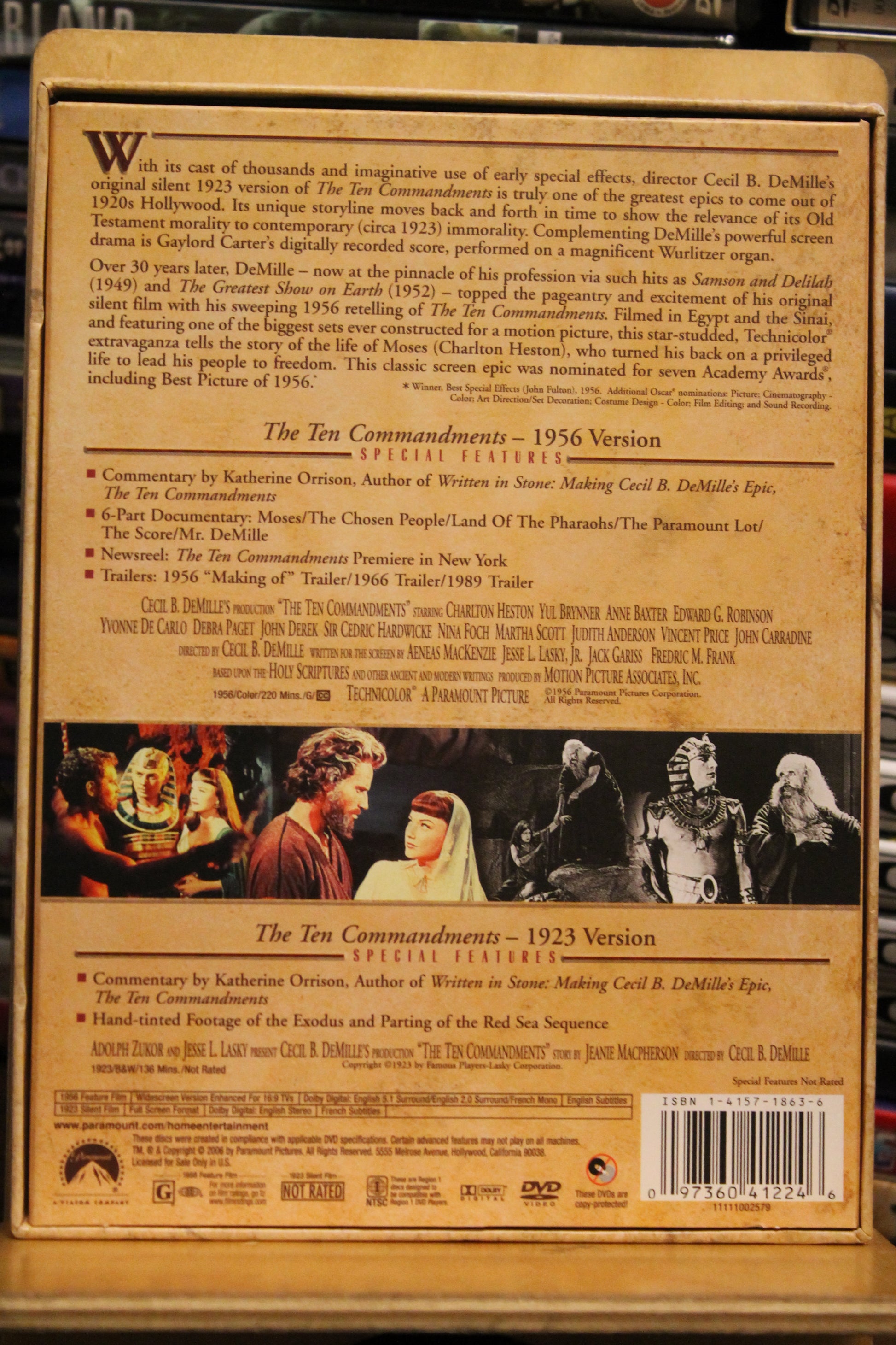 The Ten Commandments DVD
