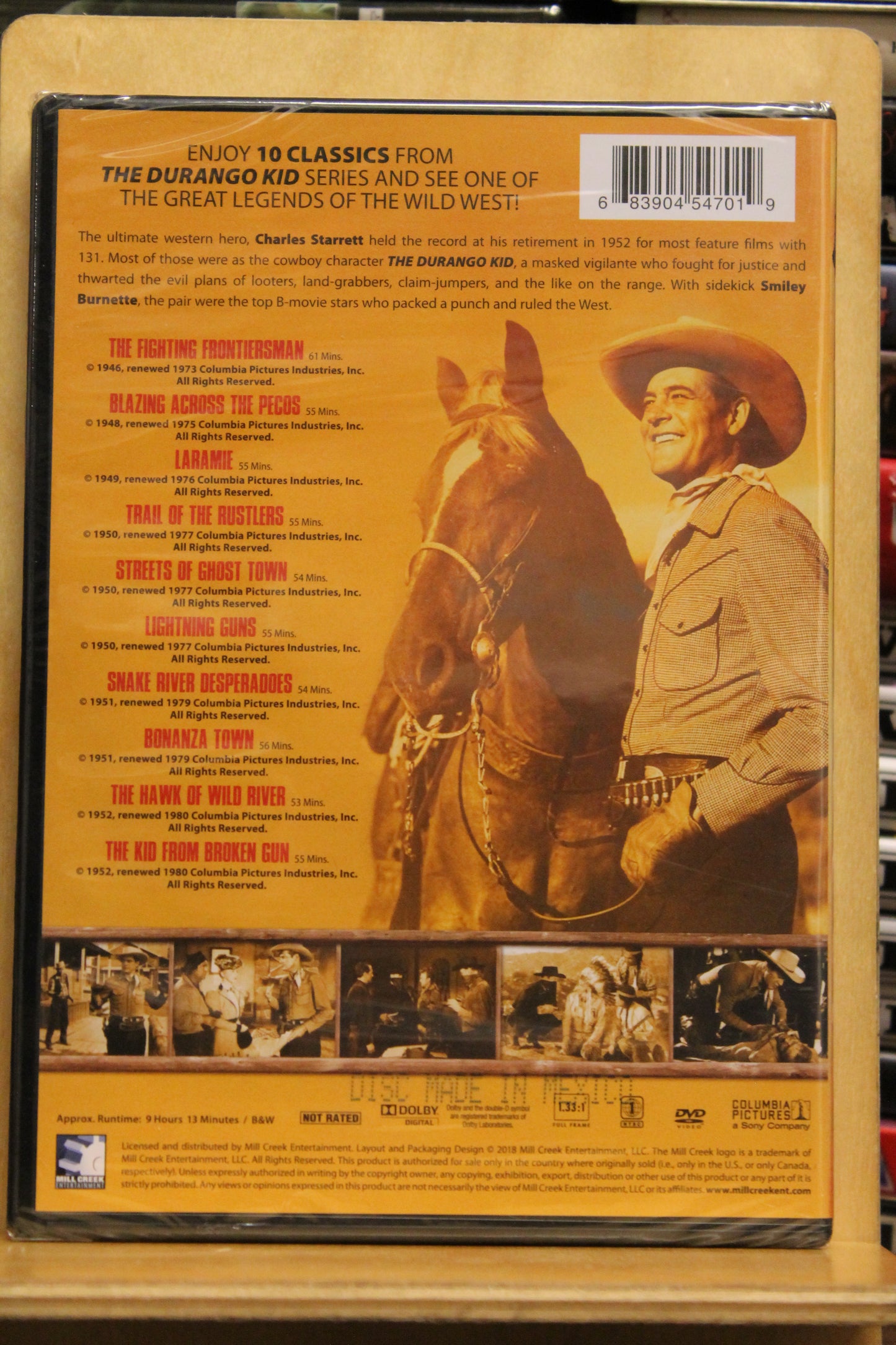 The Fighting Frontiersman DVD