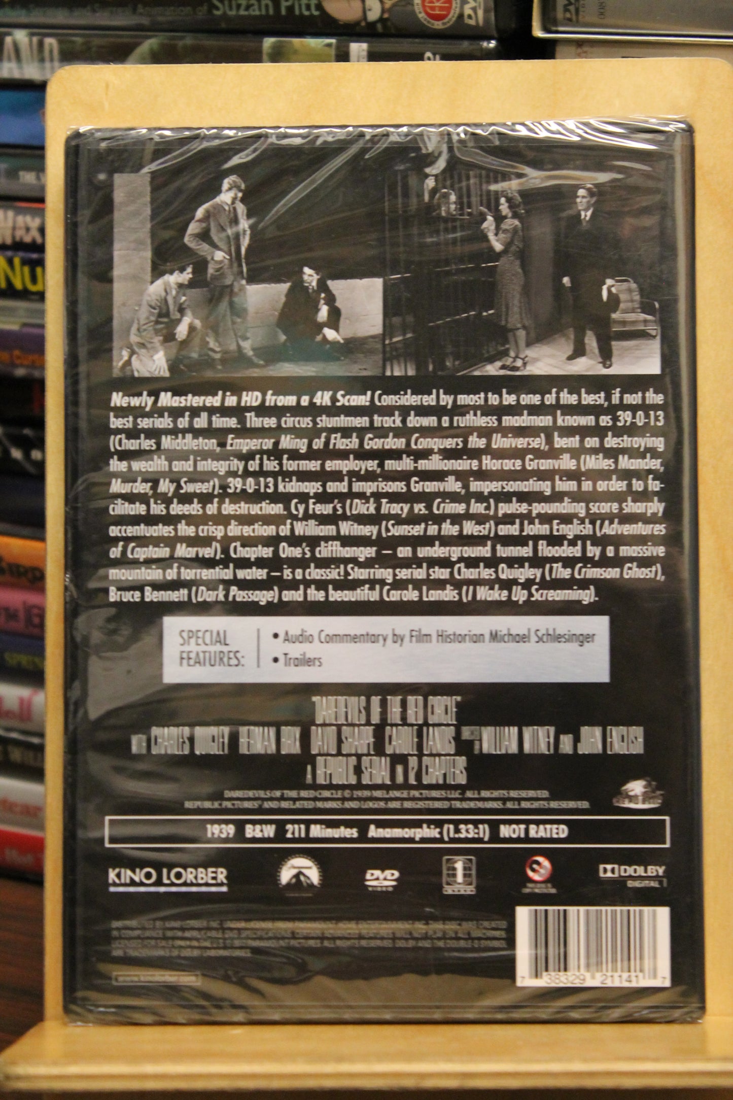 Daredevils of the Red Circle DVD