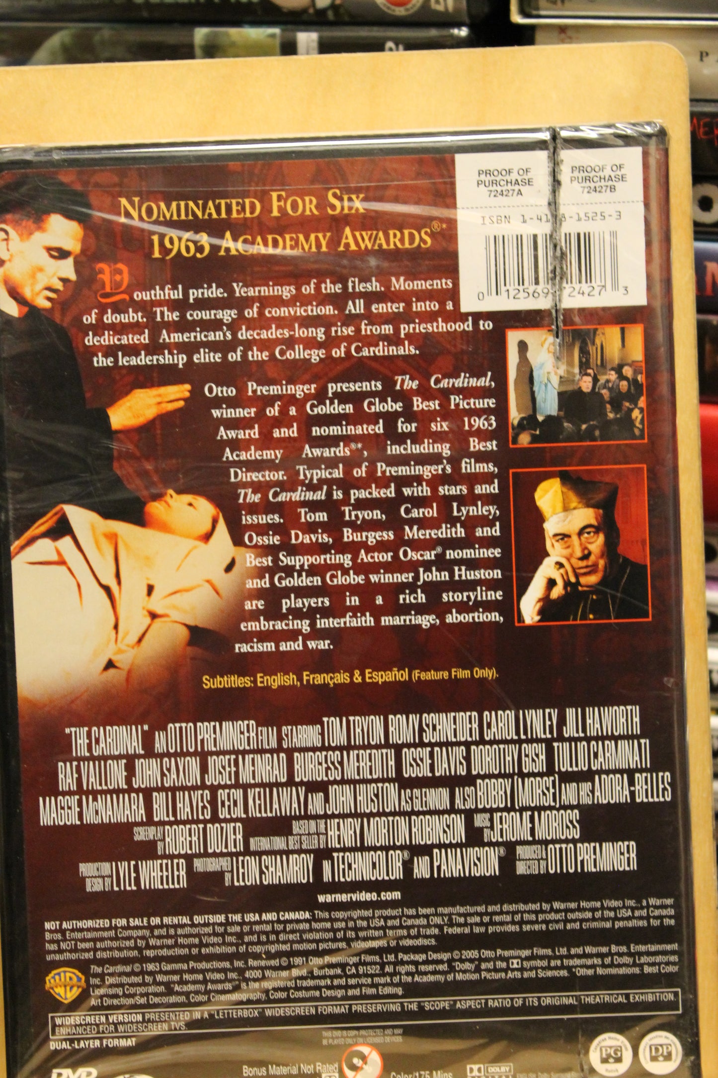 The Cardinal DVD
