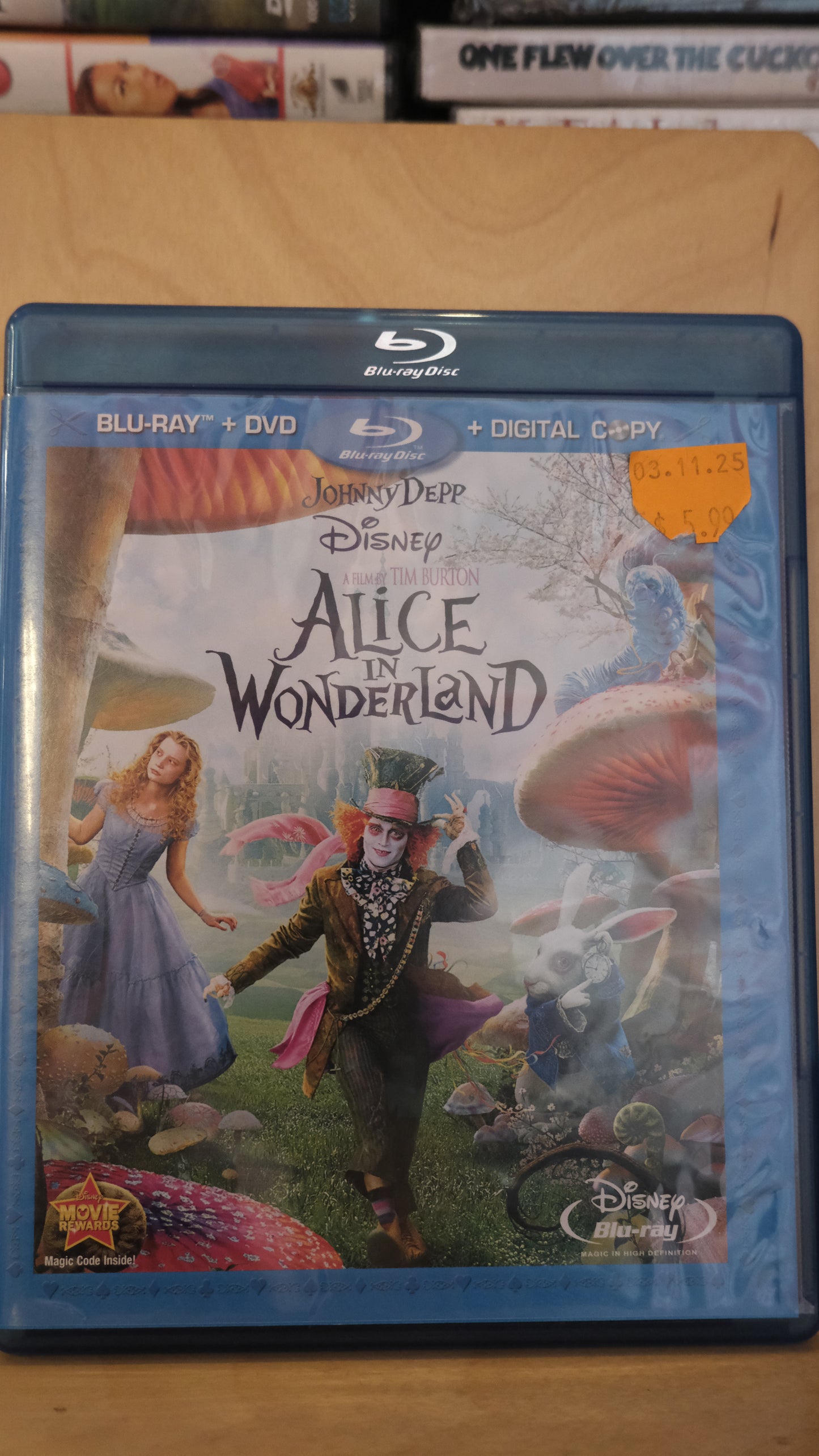 Alice in Wonderland Blu-ray