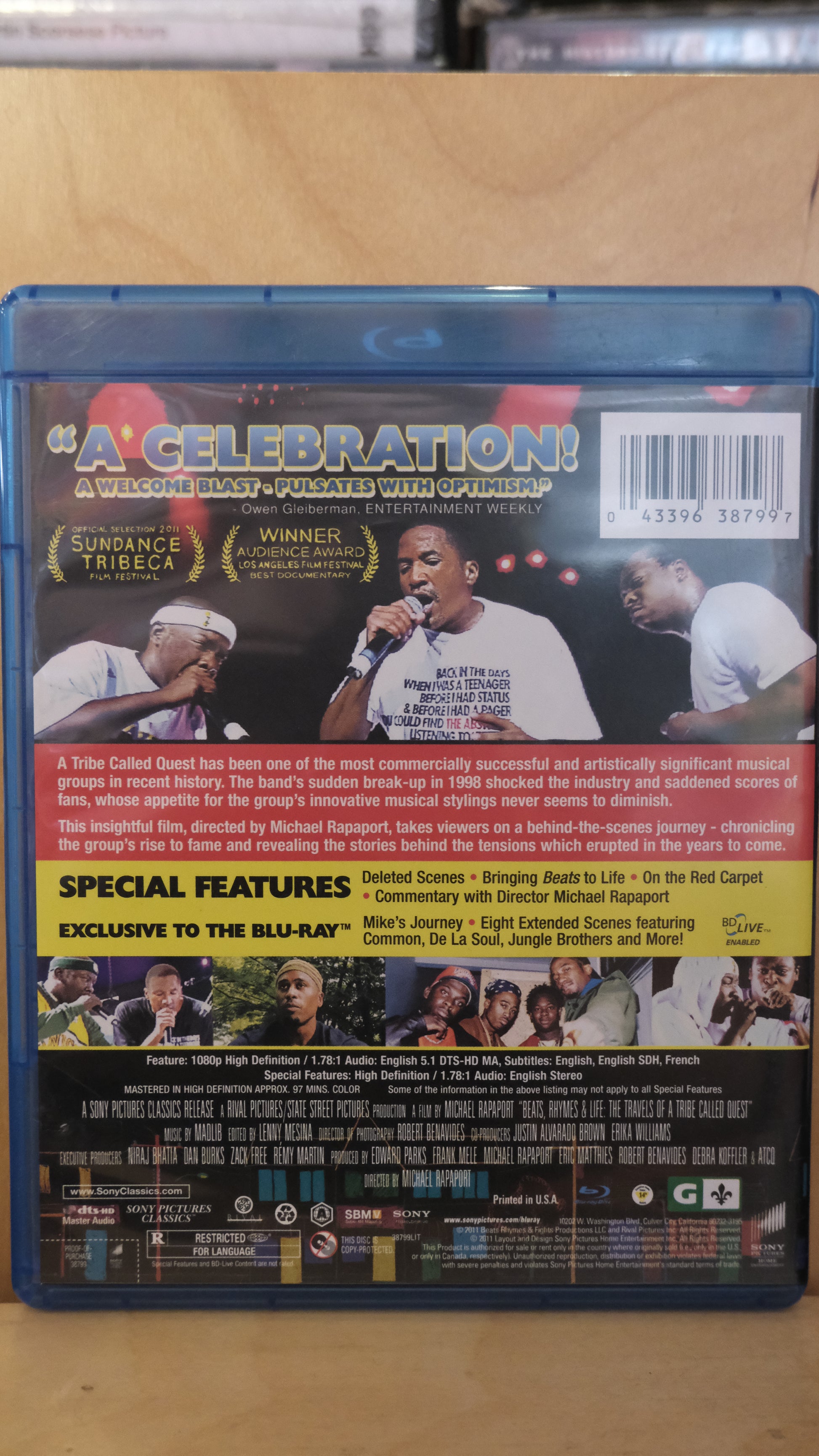 Beats Rhymes & Life: The Travels of A Tribe Called Quest Blu-ray