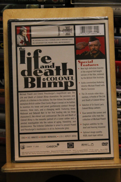 The Life and Death of Colonel Blimp DVD