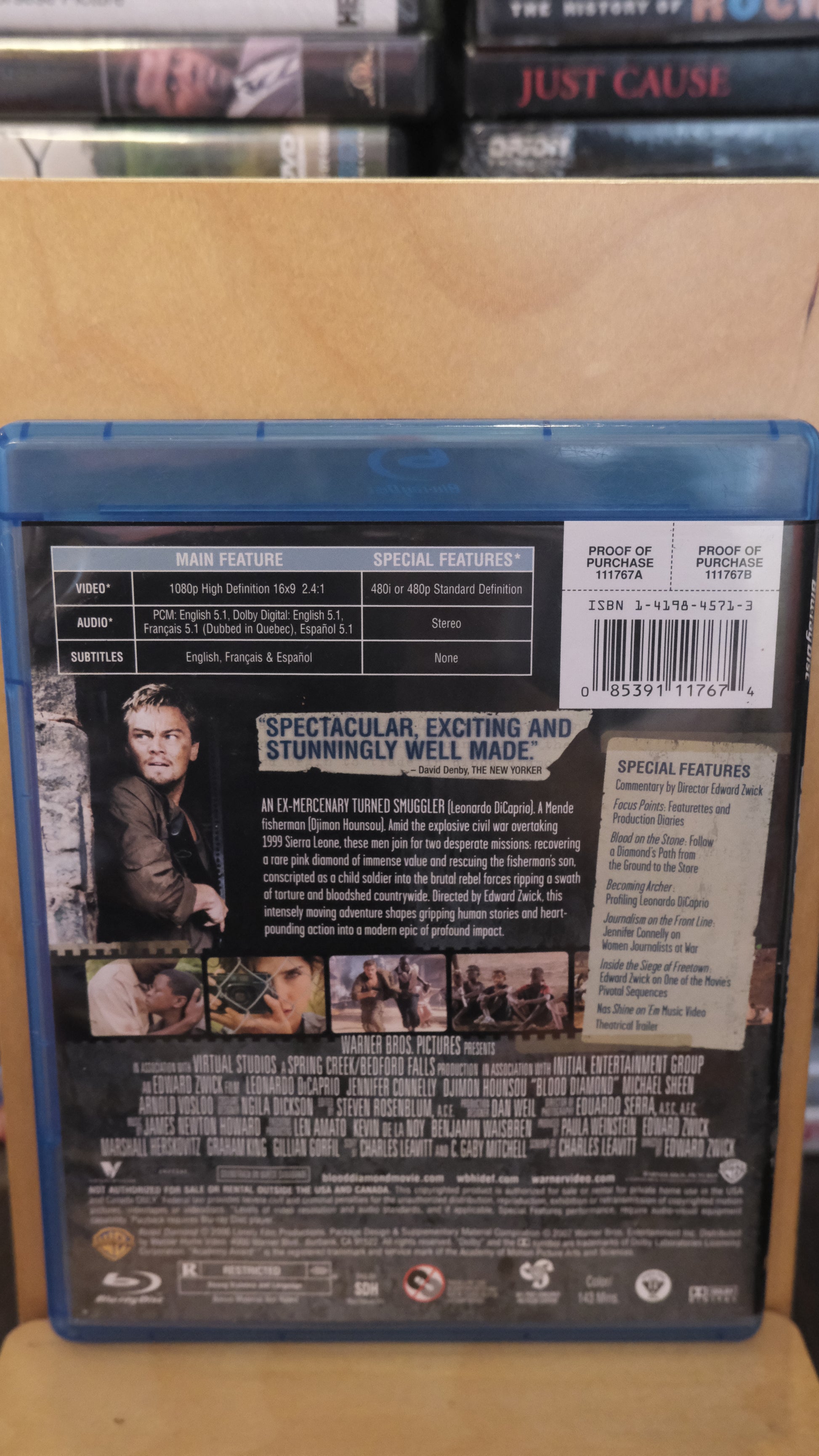 Blood Diamond Blu-ray