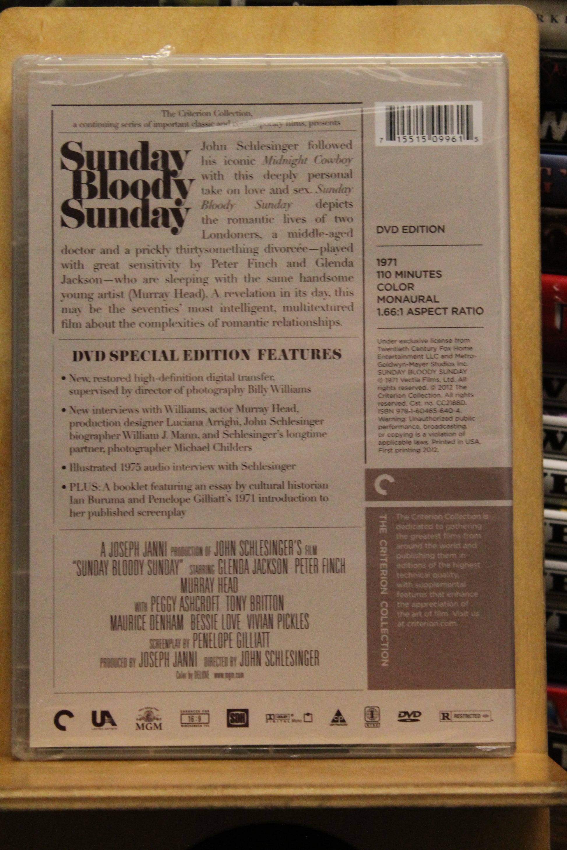 Sunday Bloody Sunday DVD