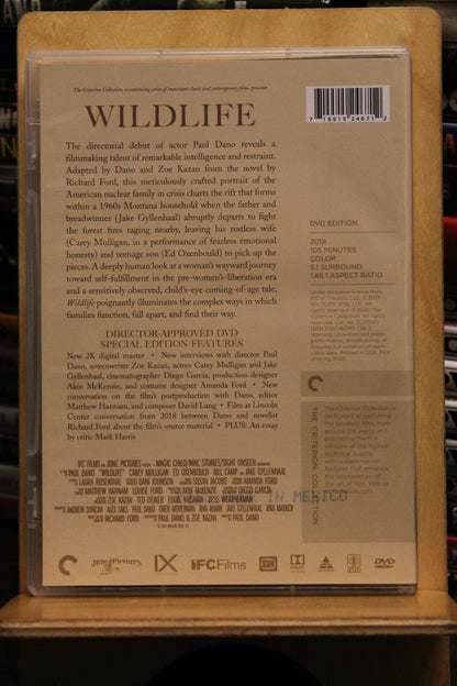 Wildlife DVD