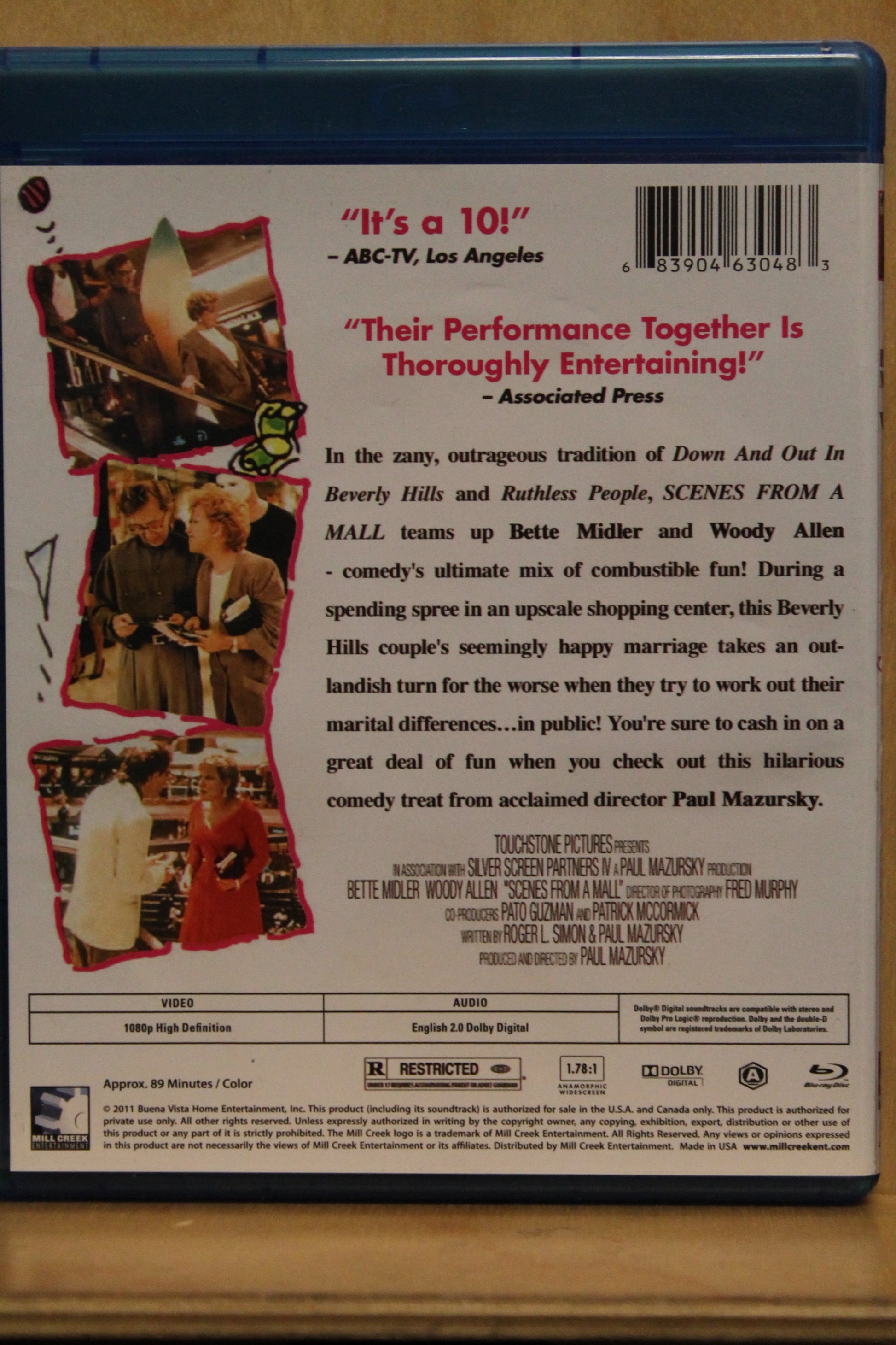 Scenes from a Mall Blu-ray