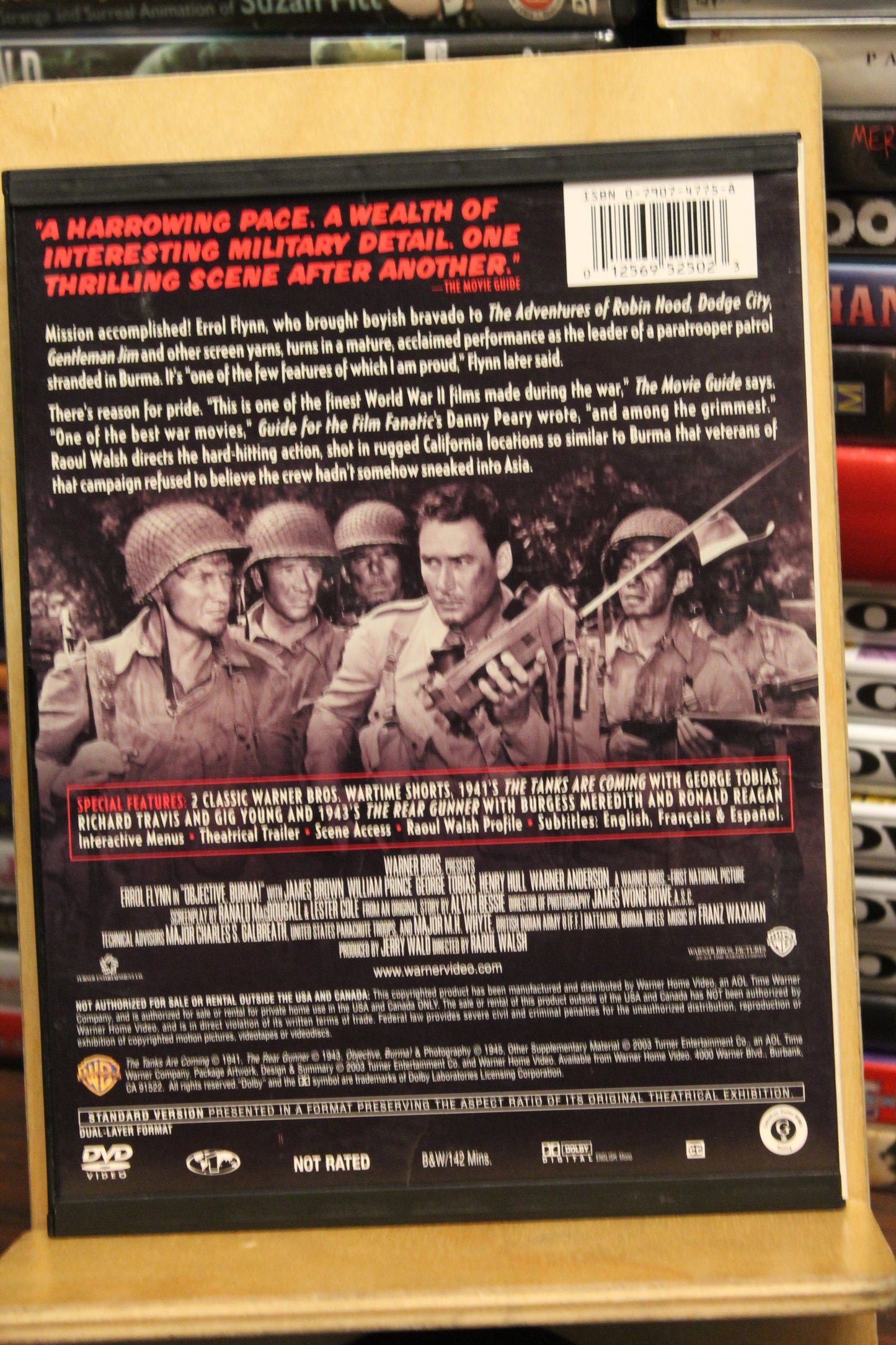 Objective, Burma! DVD