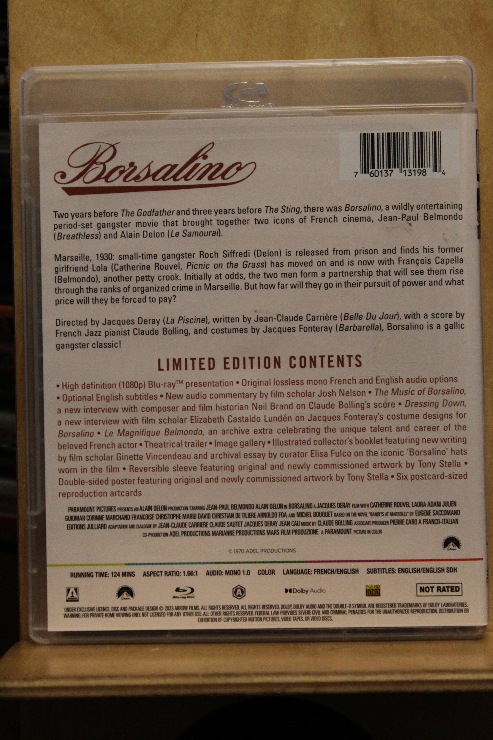 Borsalino Blu-ray