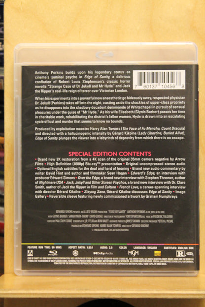Edge of Sanity Blu-ray