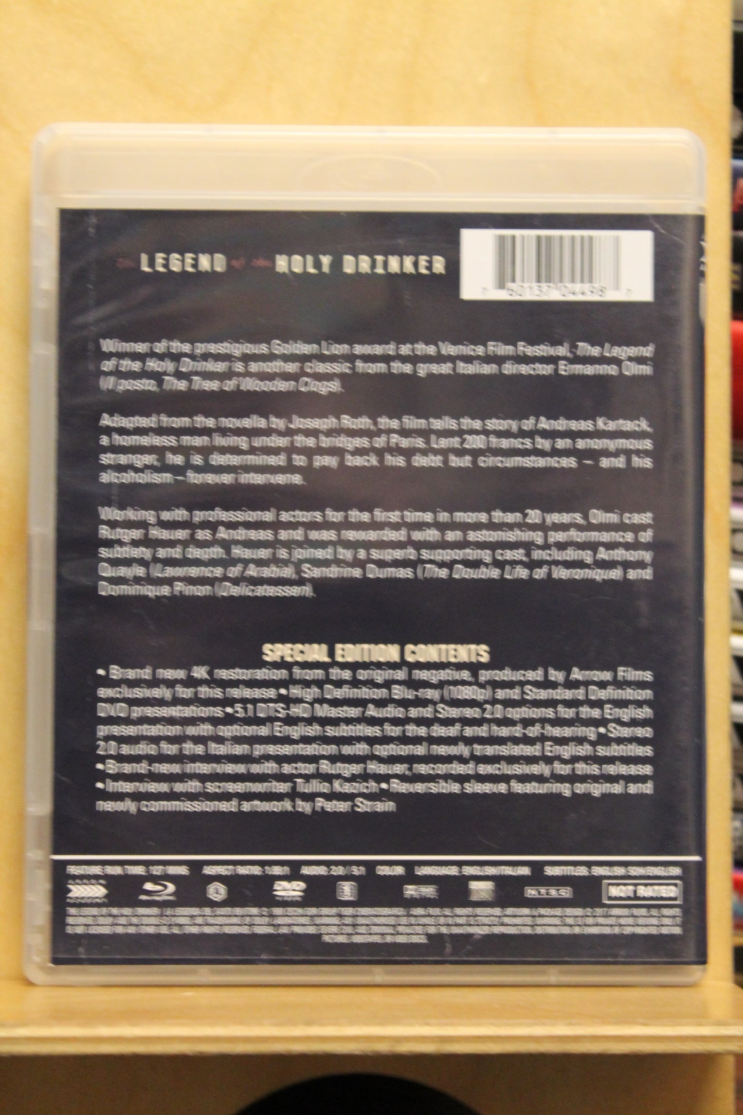 The Legend of the Holy Drinker Blu-ray