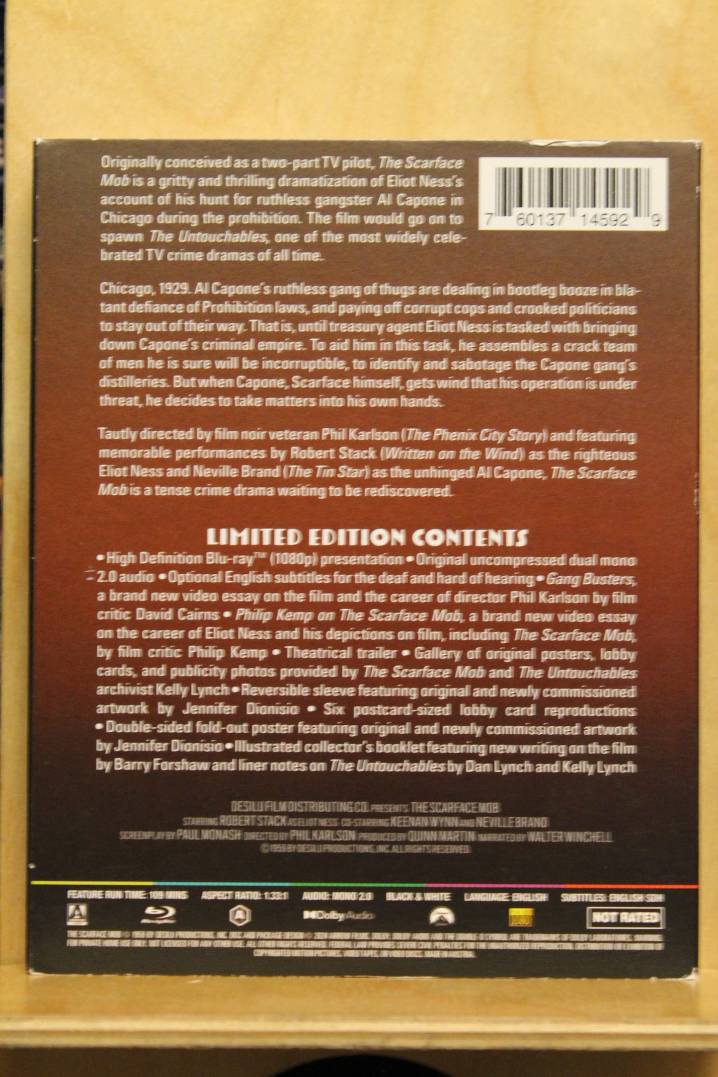 The Scarface Mob Blu-ray