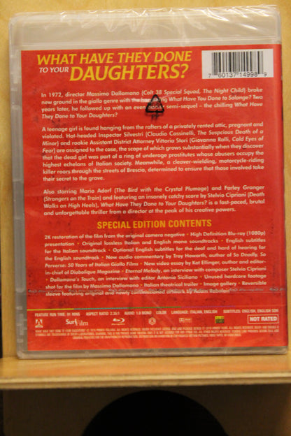 What Have They Done to Your Daughters? Blu-ray