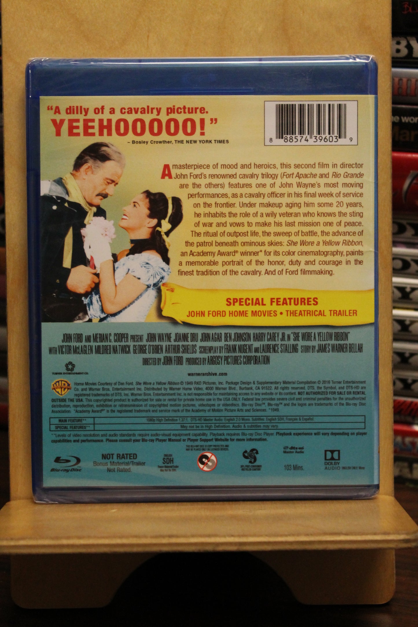 She Wore a Yellow Ribbon Blu-ray