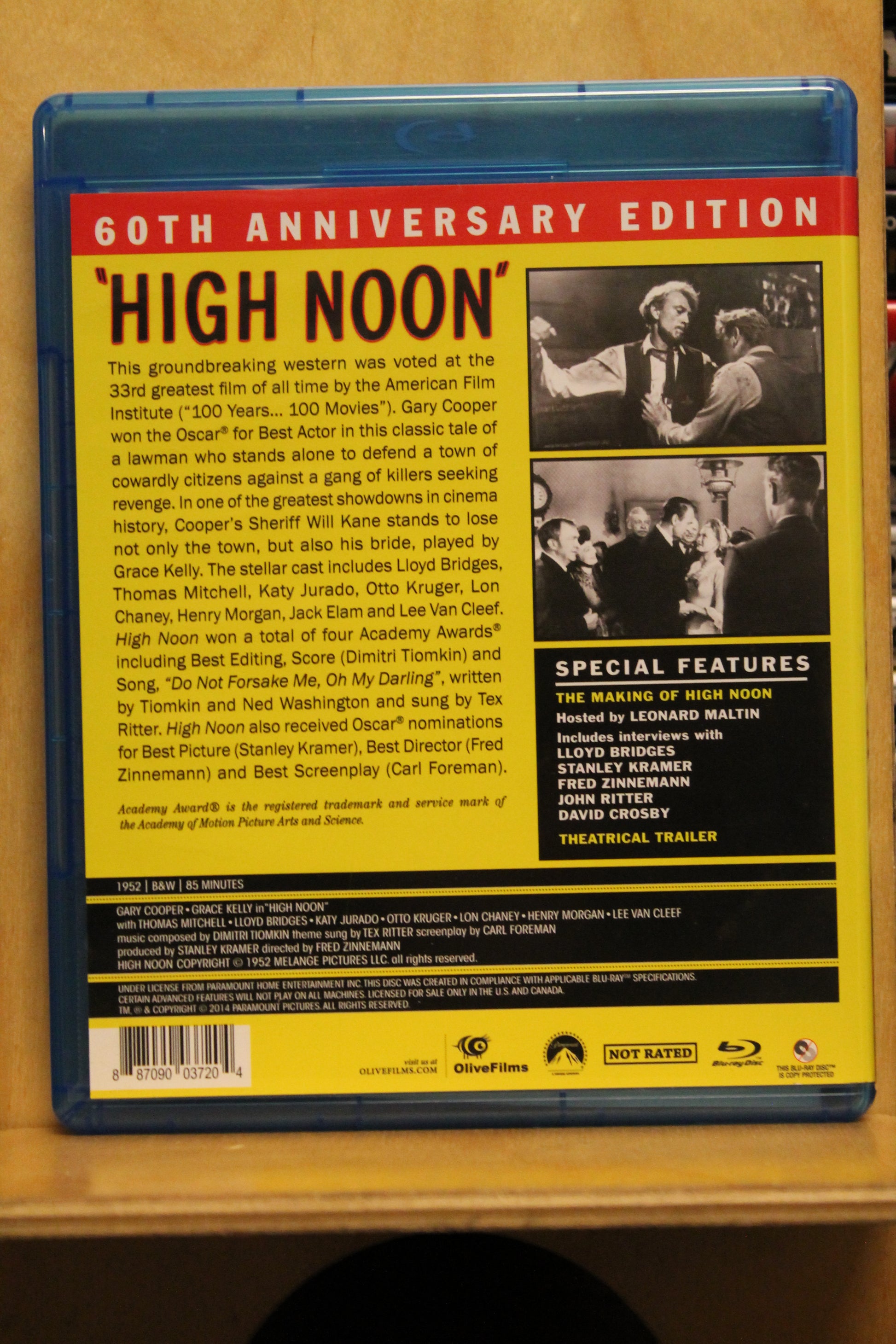High Noon Blu-ray