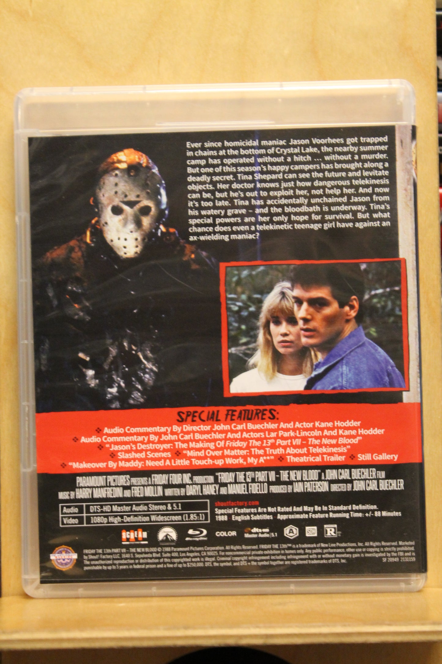 Friday the 13th Part VII: The New Blood DVD