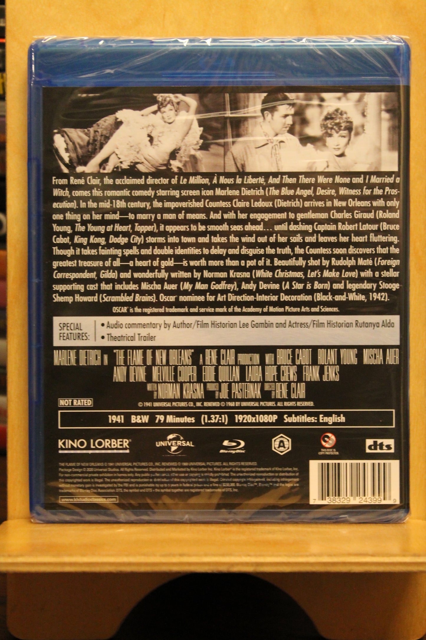 The Flame of New Orleans Blu-ray