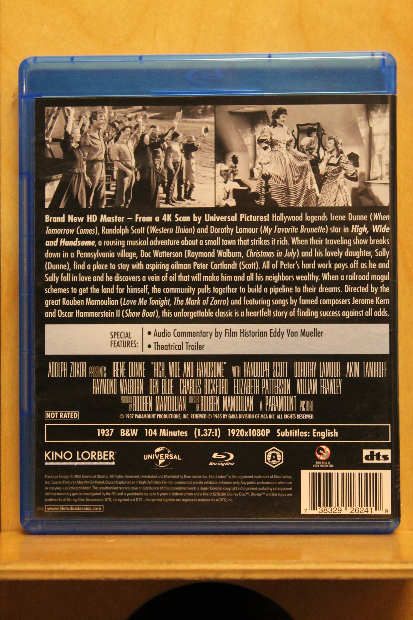 High, Wide and Handsome Blu-ray