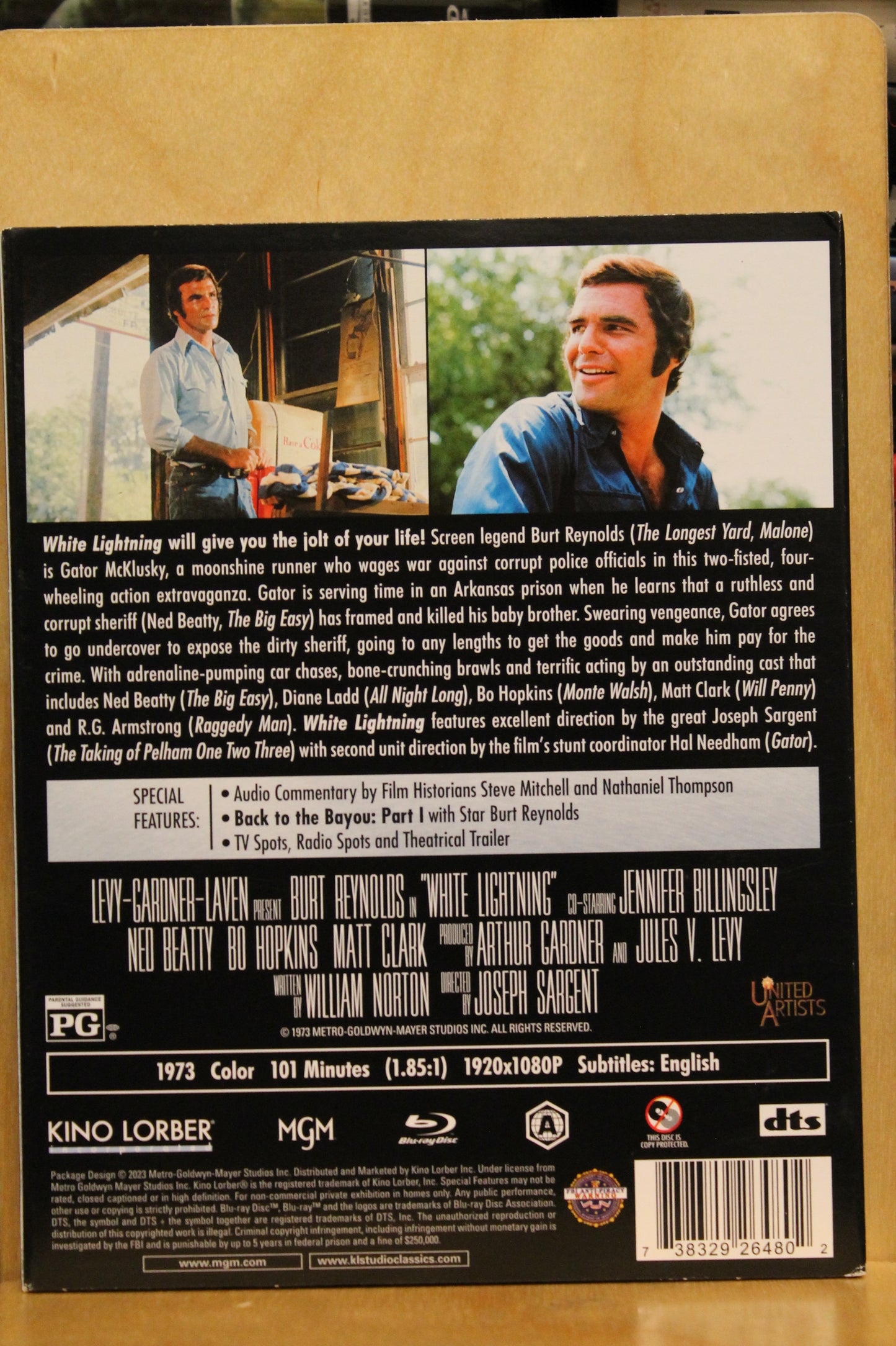 White Lightning Blu-ray