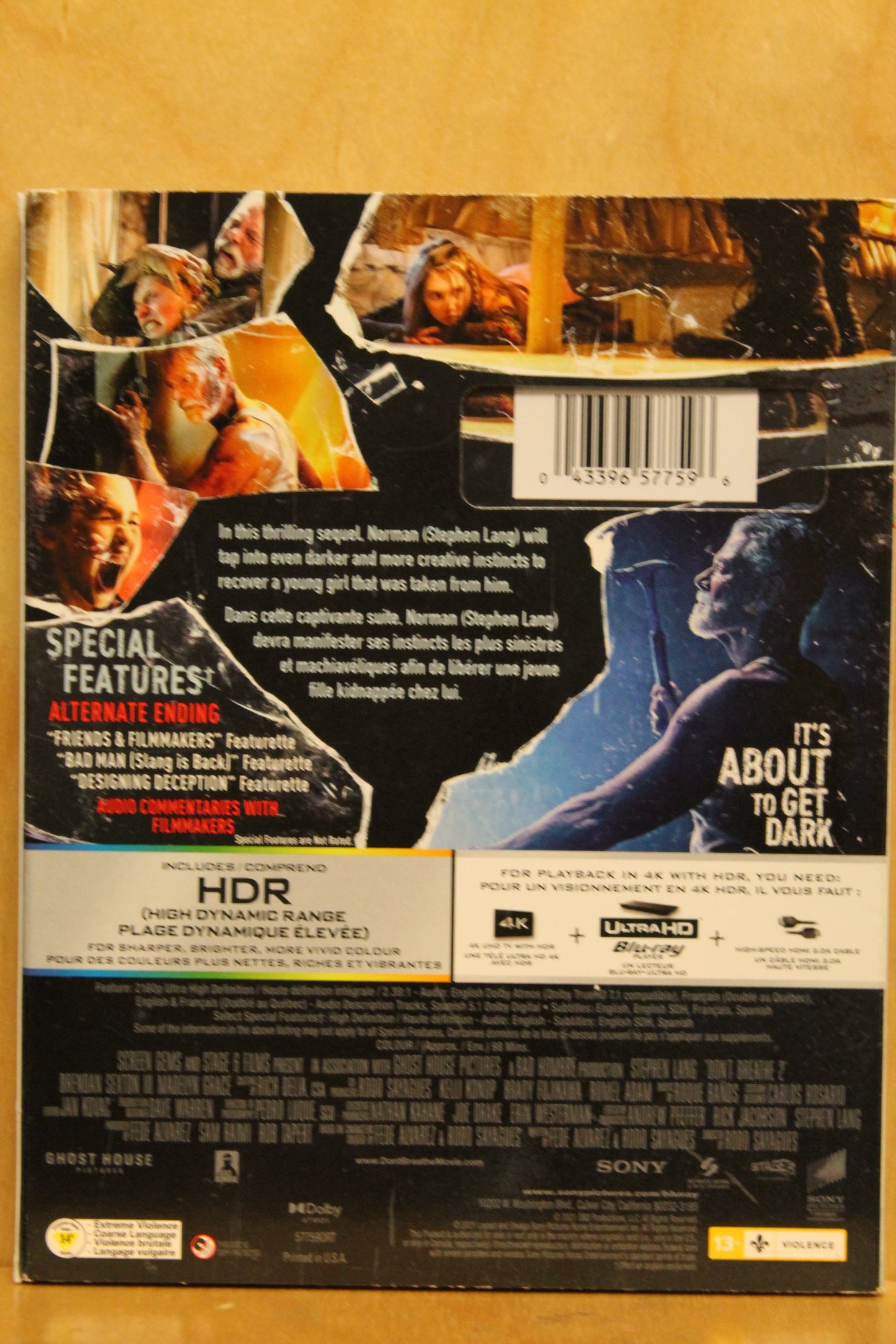 Don't Breathe 2 4K UHD