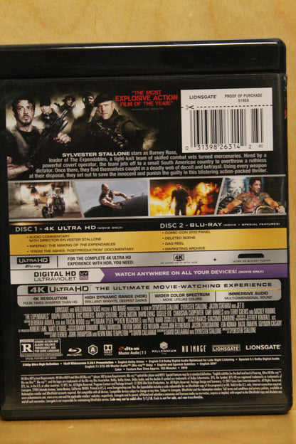 The Expendables 4K UHD