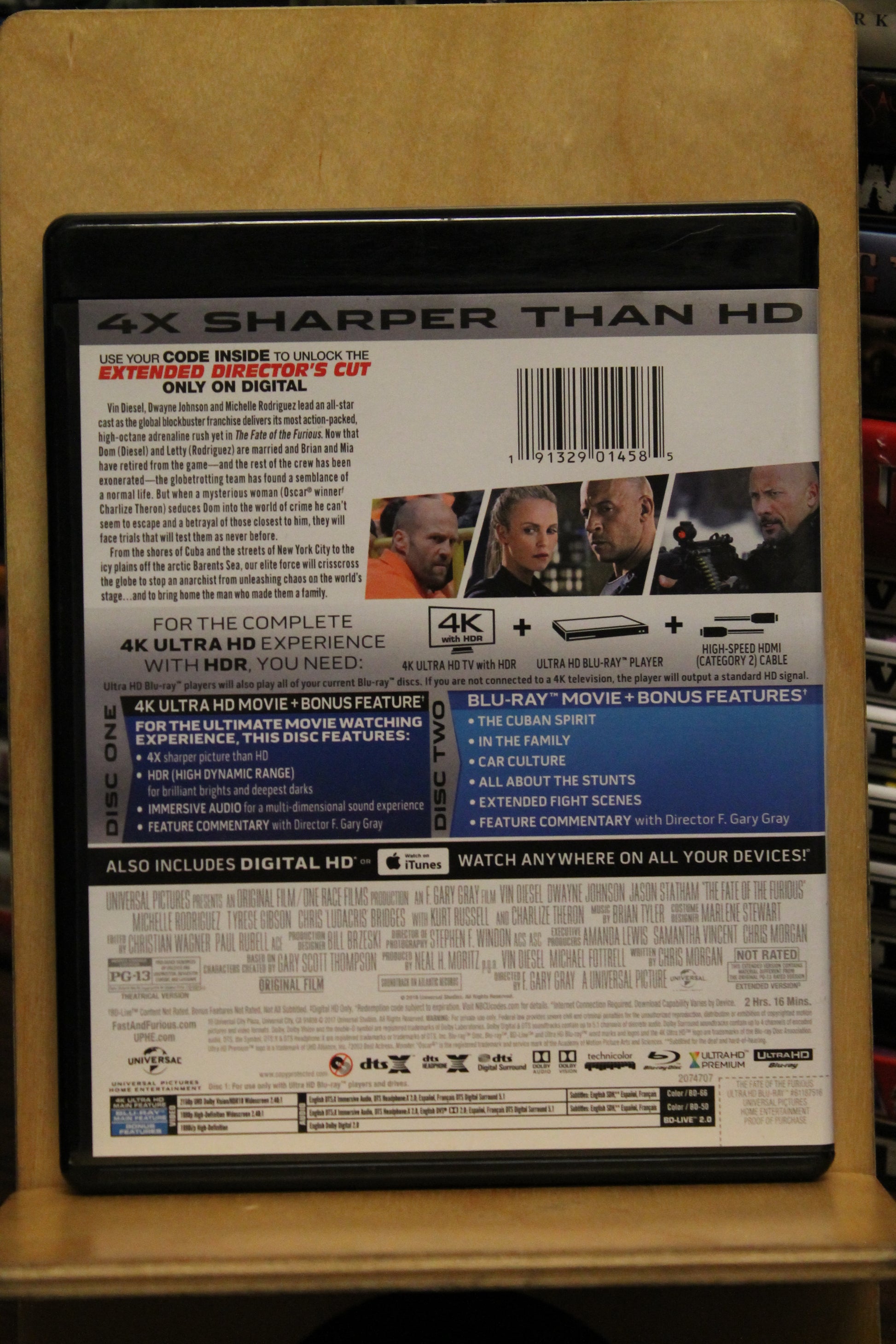 The Fate of the Furious 4K UHD