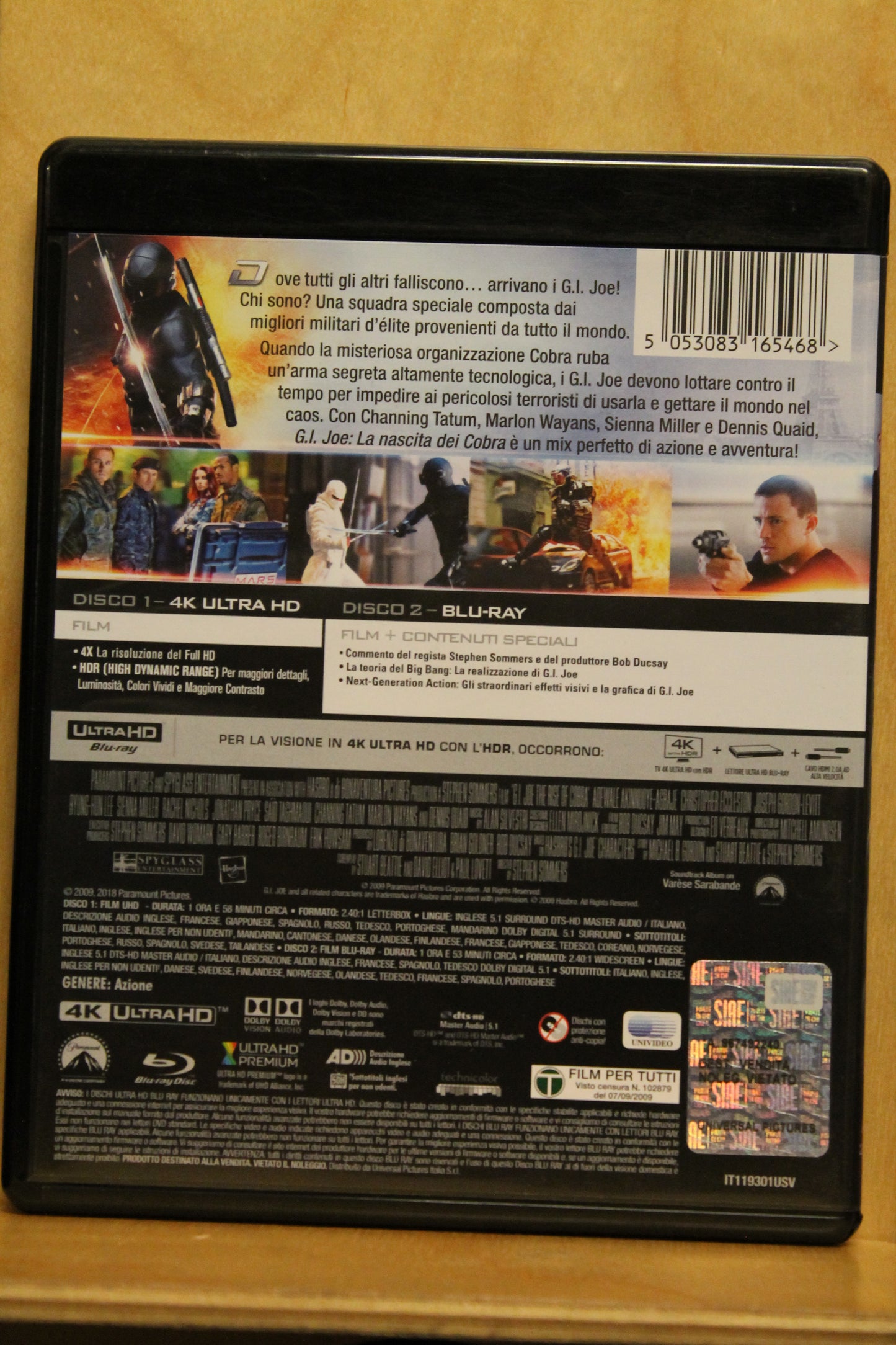 G.I. Joe: The Rise of Cobra 4K UHD