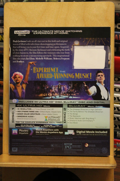 The Greatest Showman 4K UHD