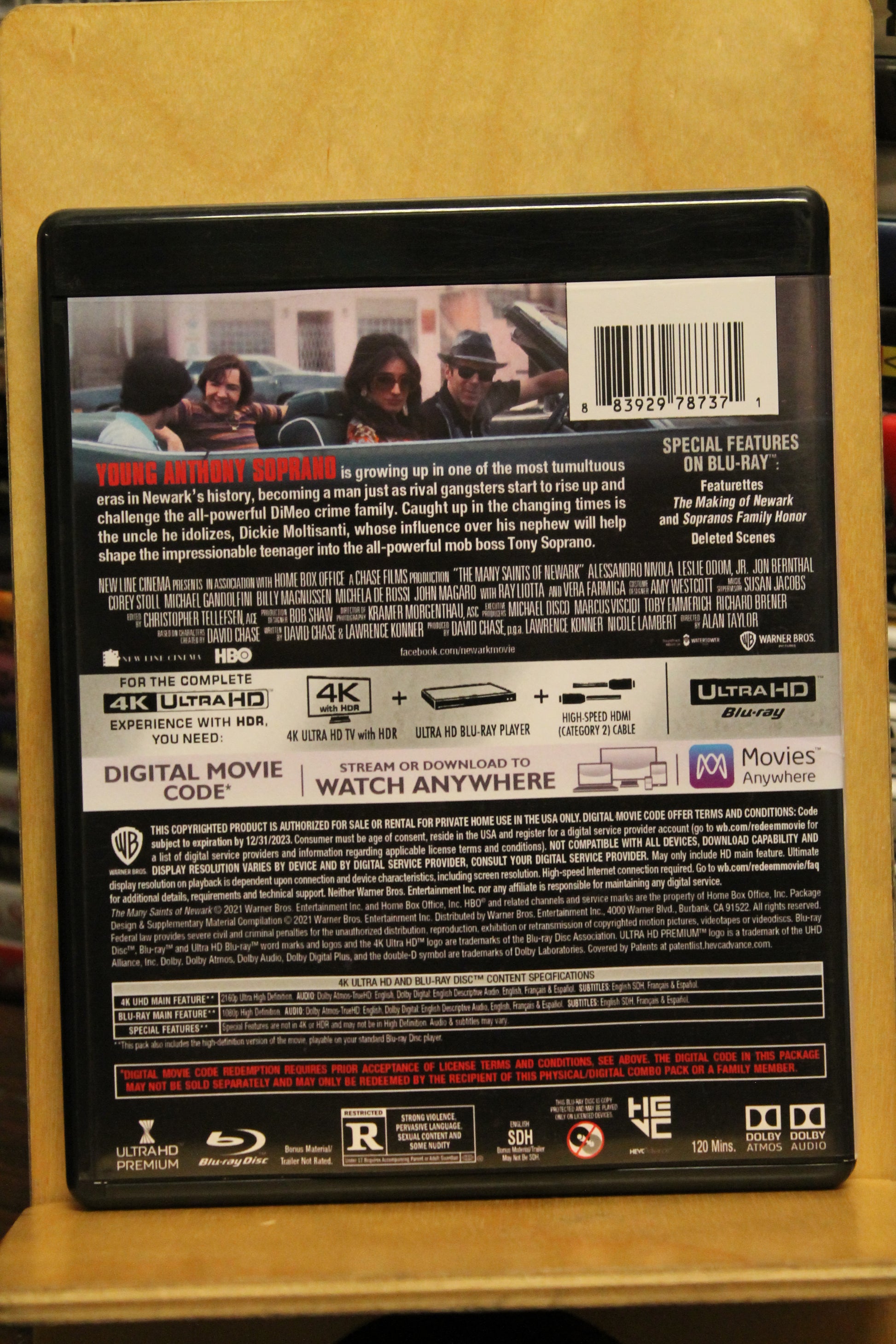 The Many Saints of Newark 4K UHD