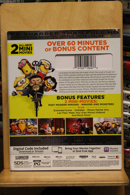 Minions: The Rise of Gru 4K UHD