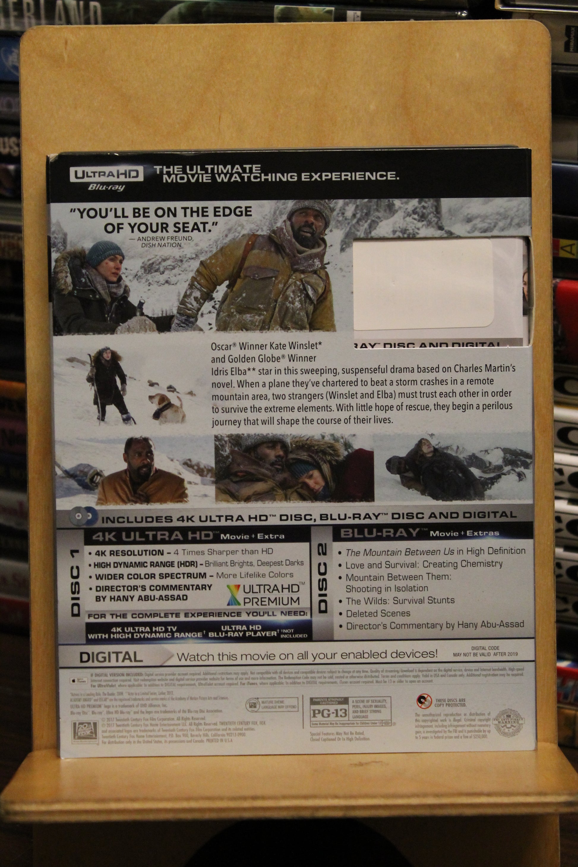 The Mountain Between Us 4K UHD