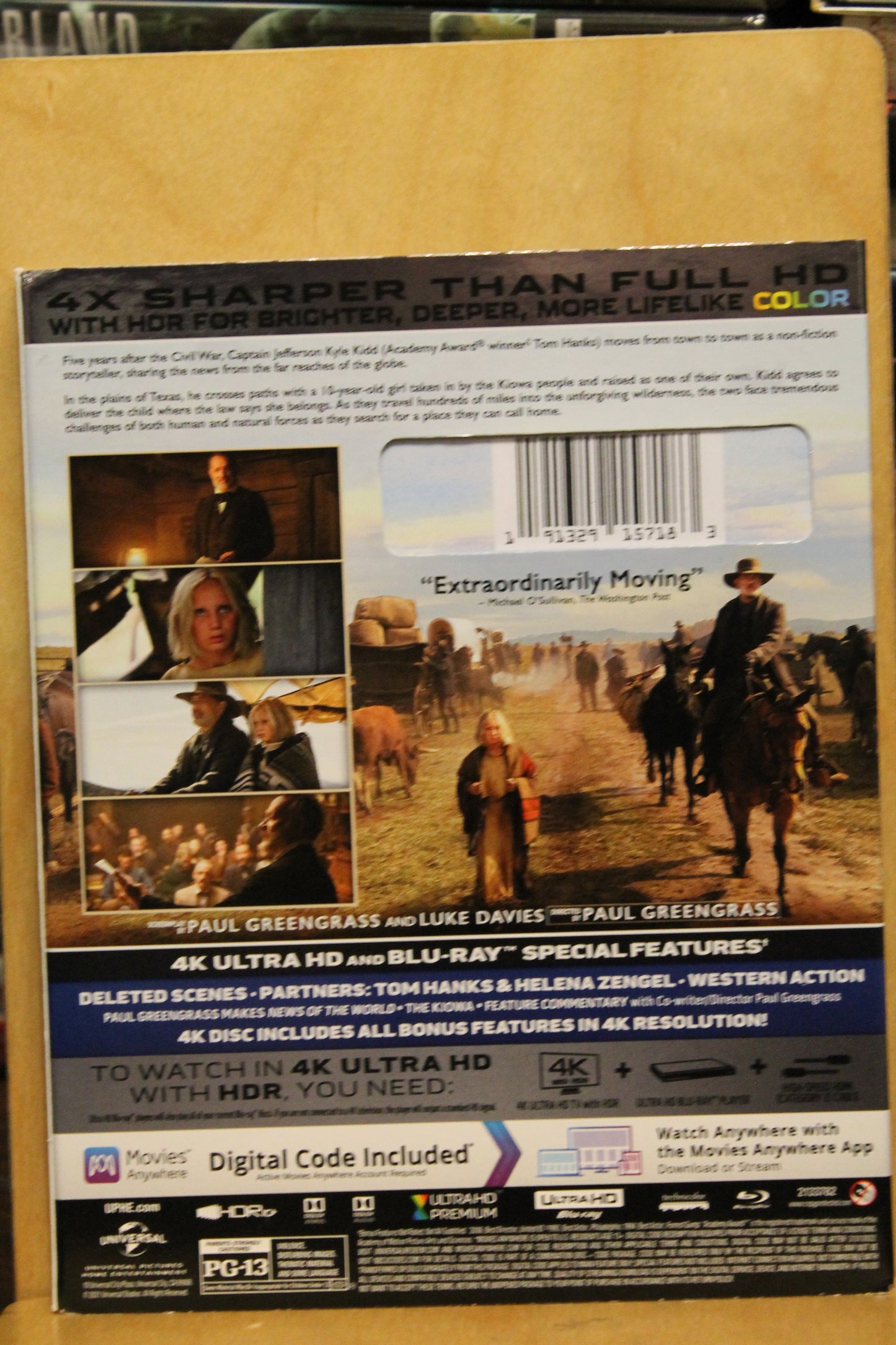 News of the World 4K UHD