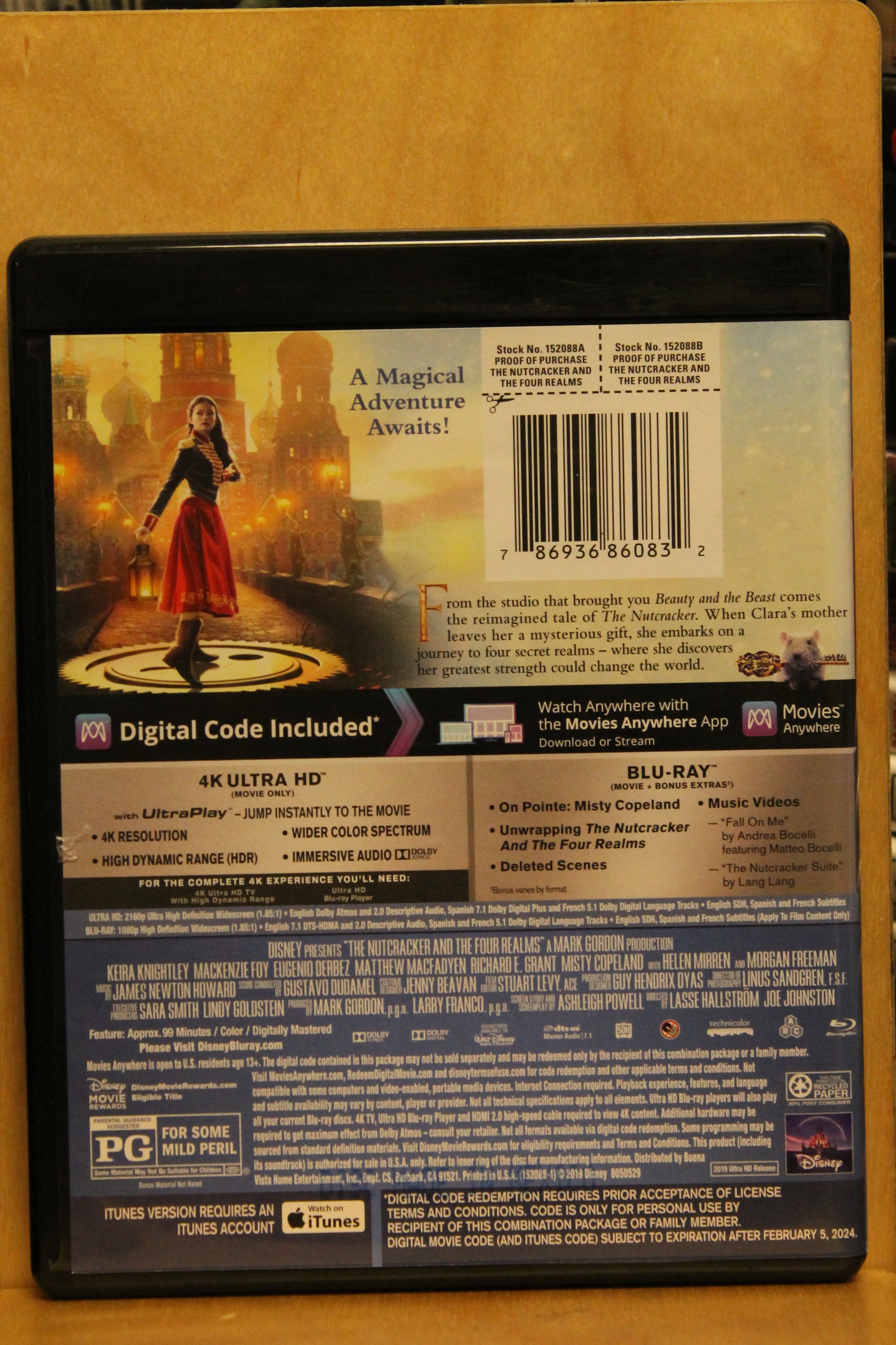 The Nutcracker and the Four Realms 4K UHD