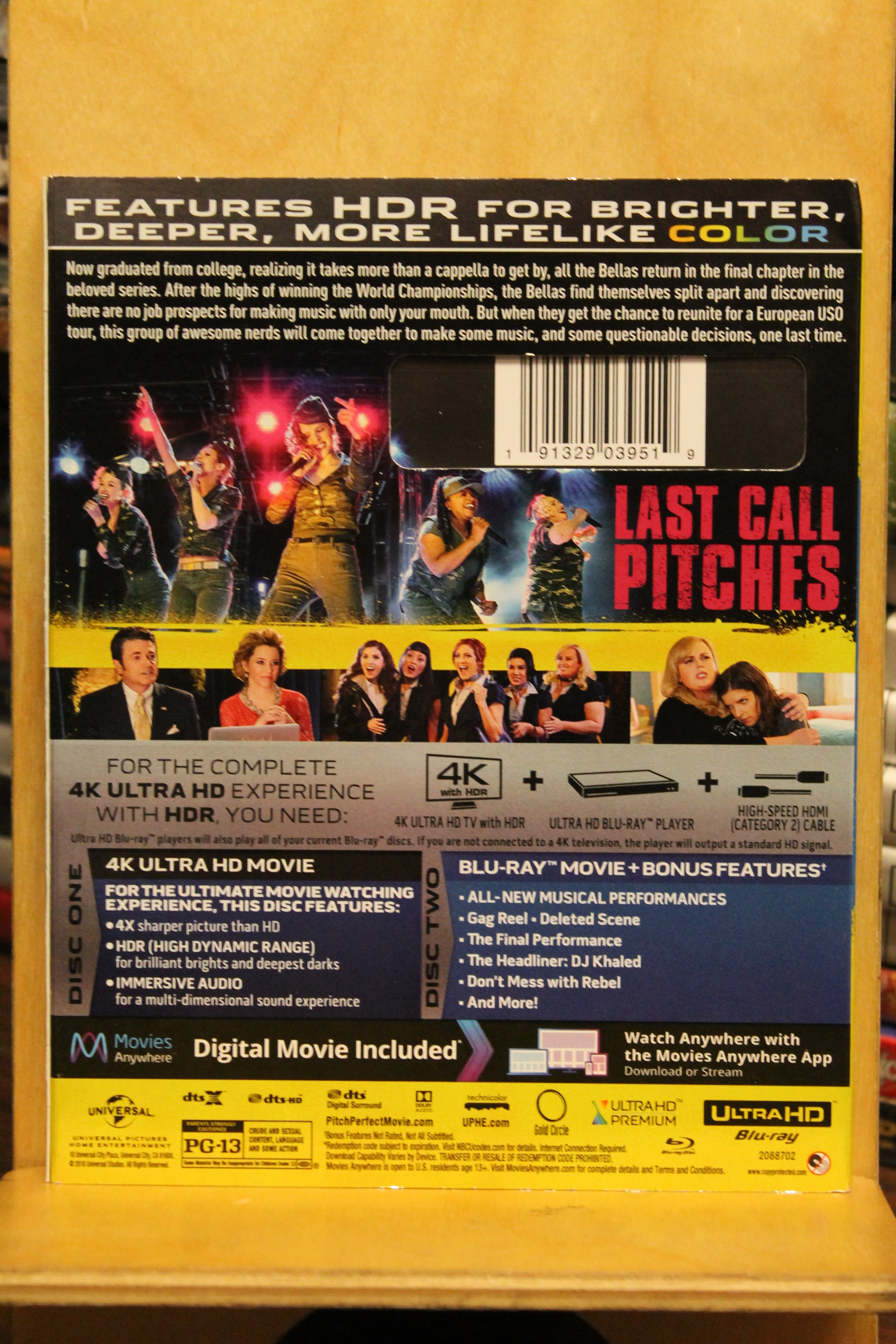 Pitch Perfect 3 4K UHD