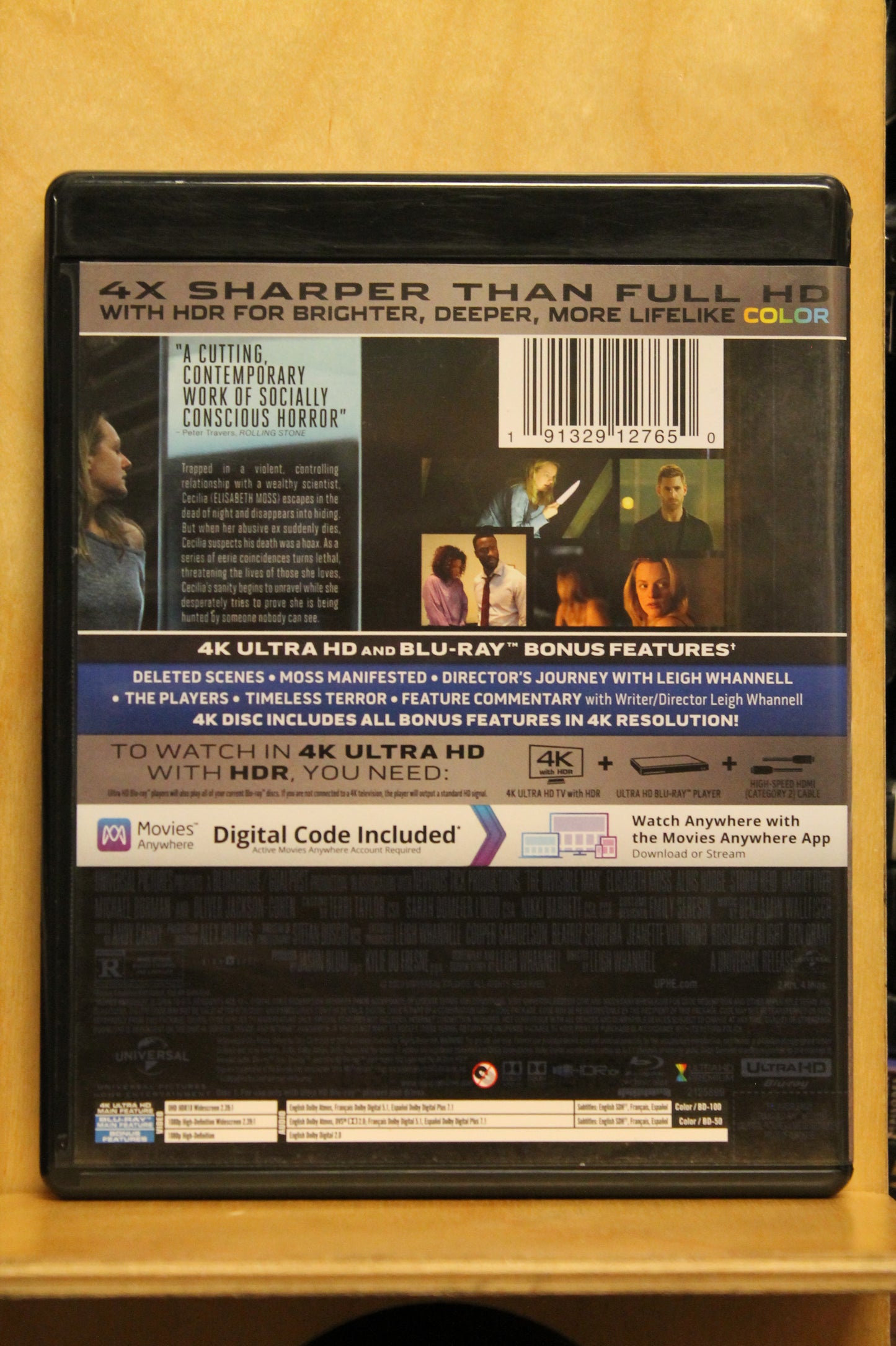 The Invisible Man 4K UHD